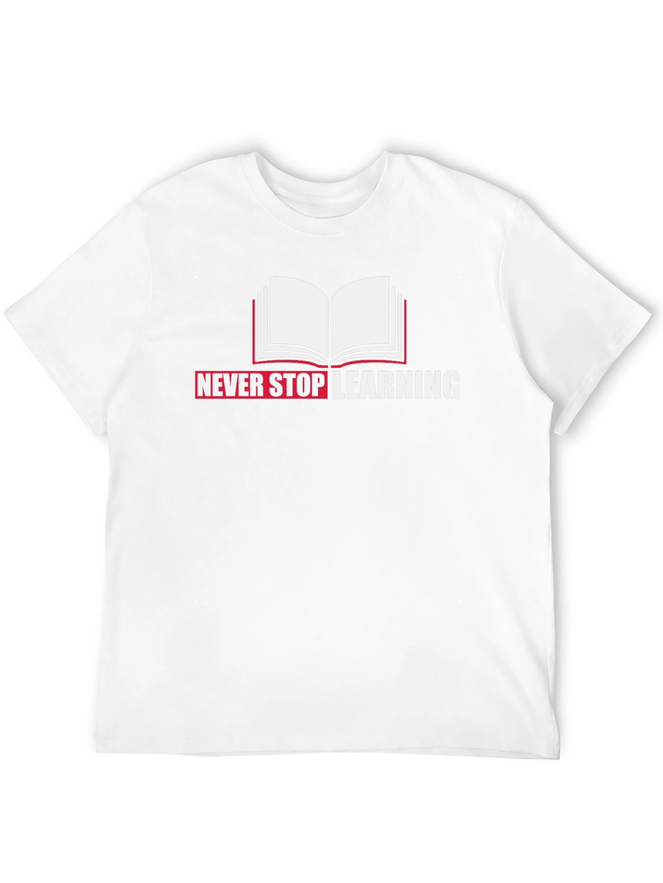 Black Never Stop Learning Graphic Tee view 12