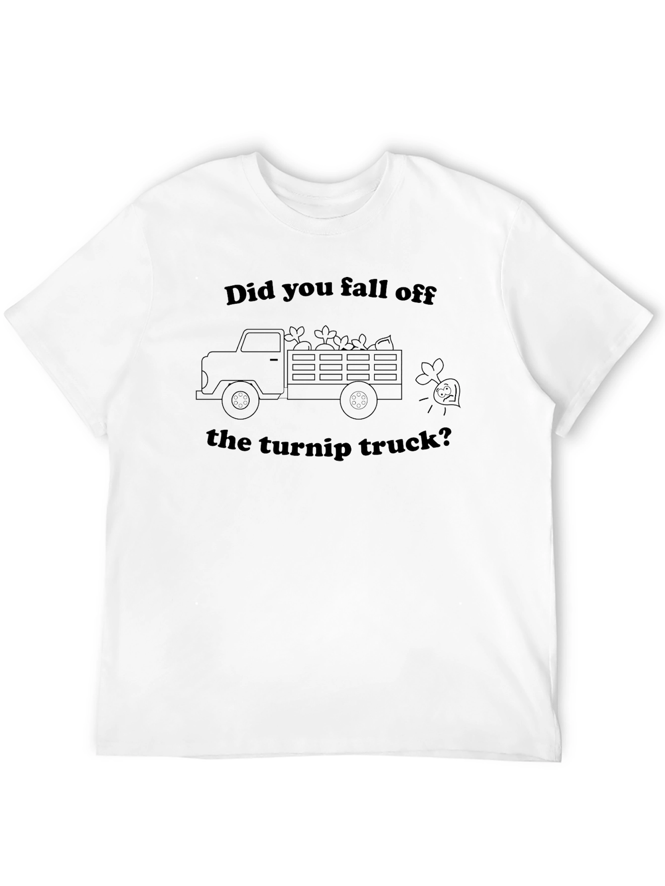 Black Turnip Truck Graphic T-Shirt view 12