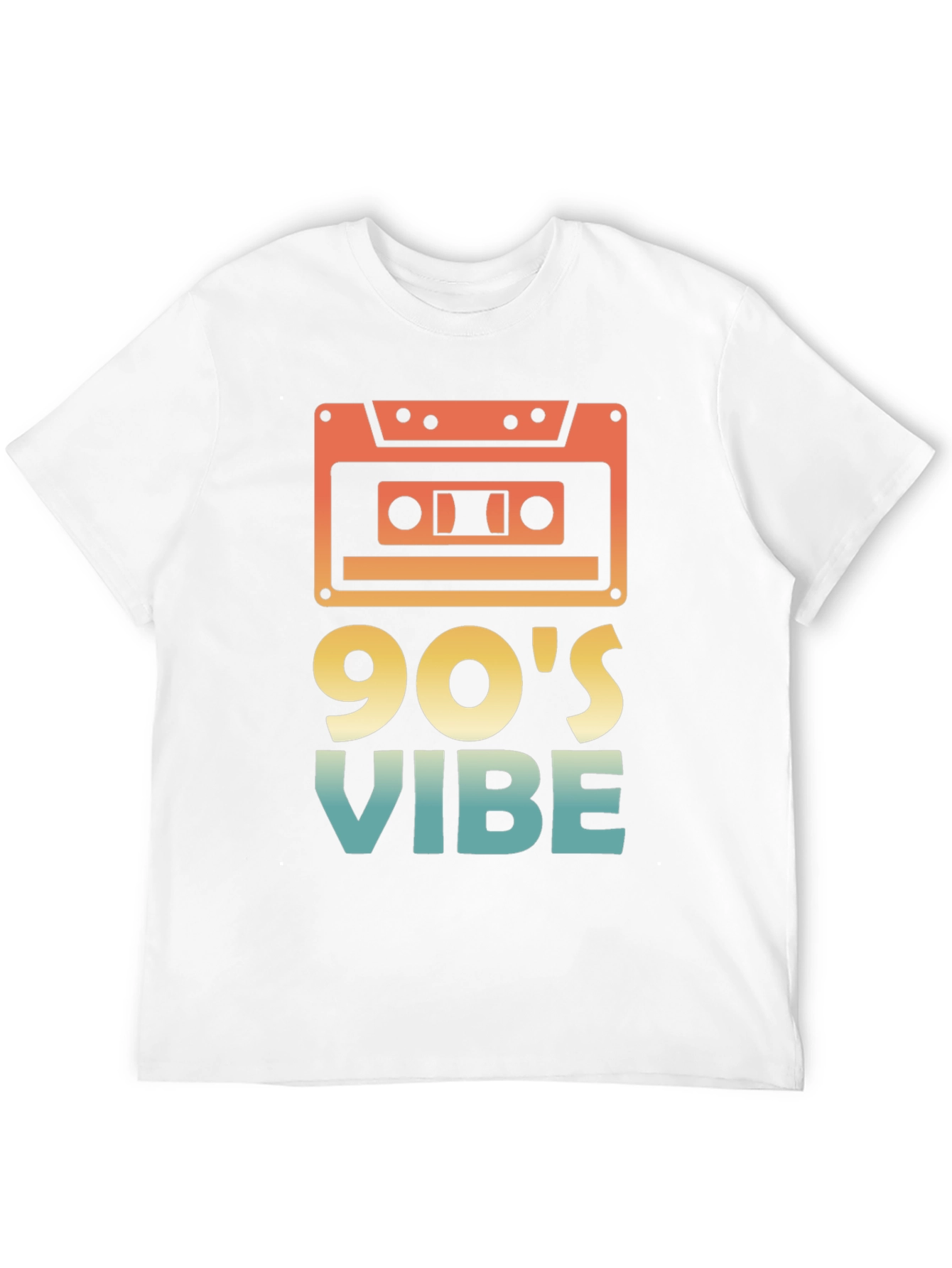 Black Retro 90's Vibe Graphic Tee view 12