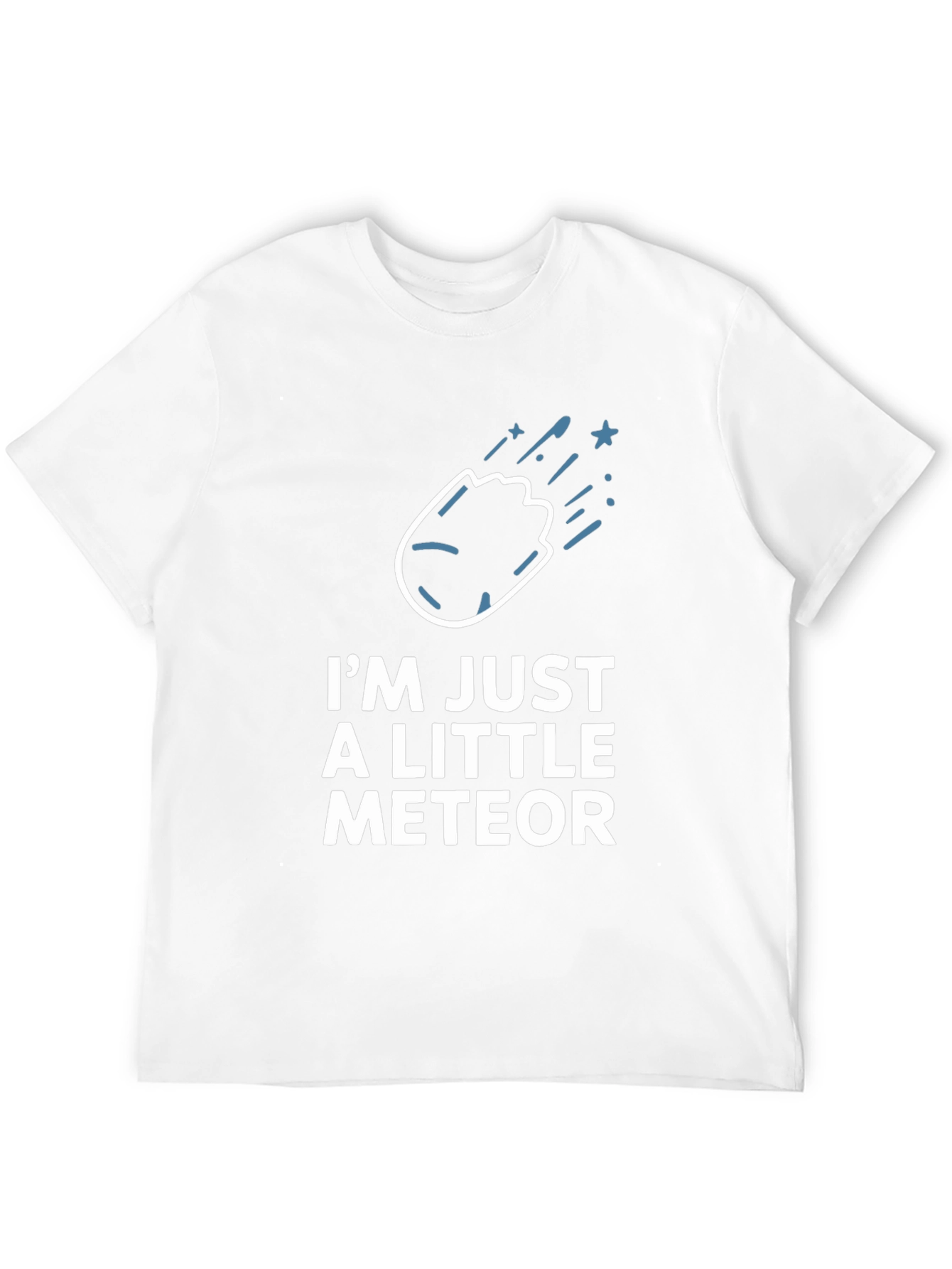 Black I'm Just a Little Meteor Graphic Tee view 12