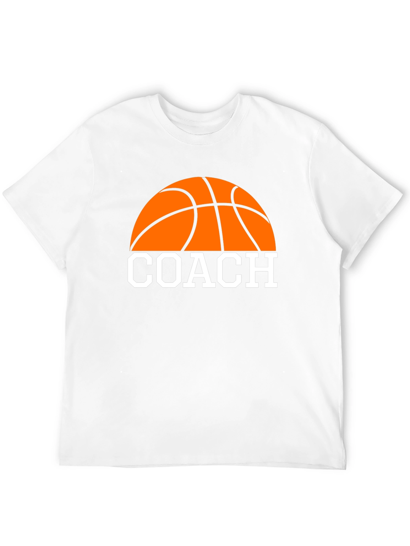 Black Basketball Coach Graphic Tee view 12