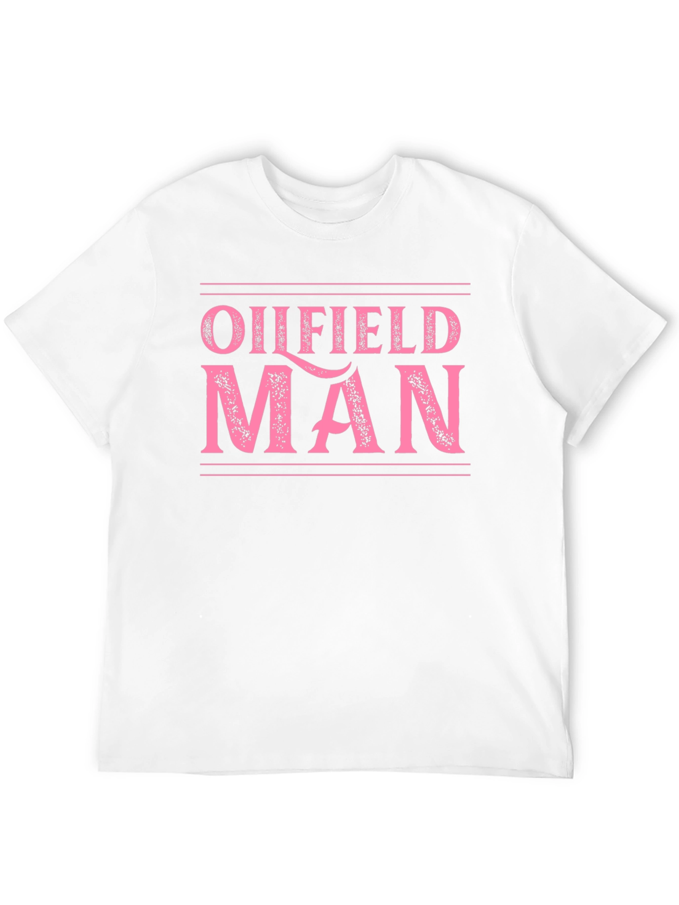Black Oilfield Man Graphic Tee - Black Cotton T-Shirt view 12