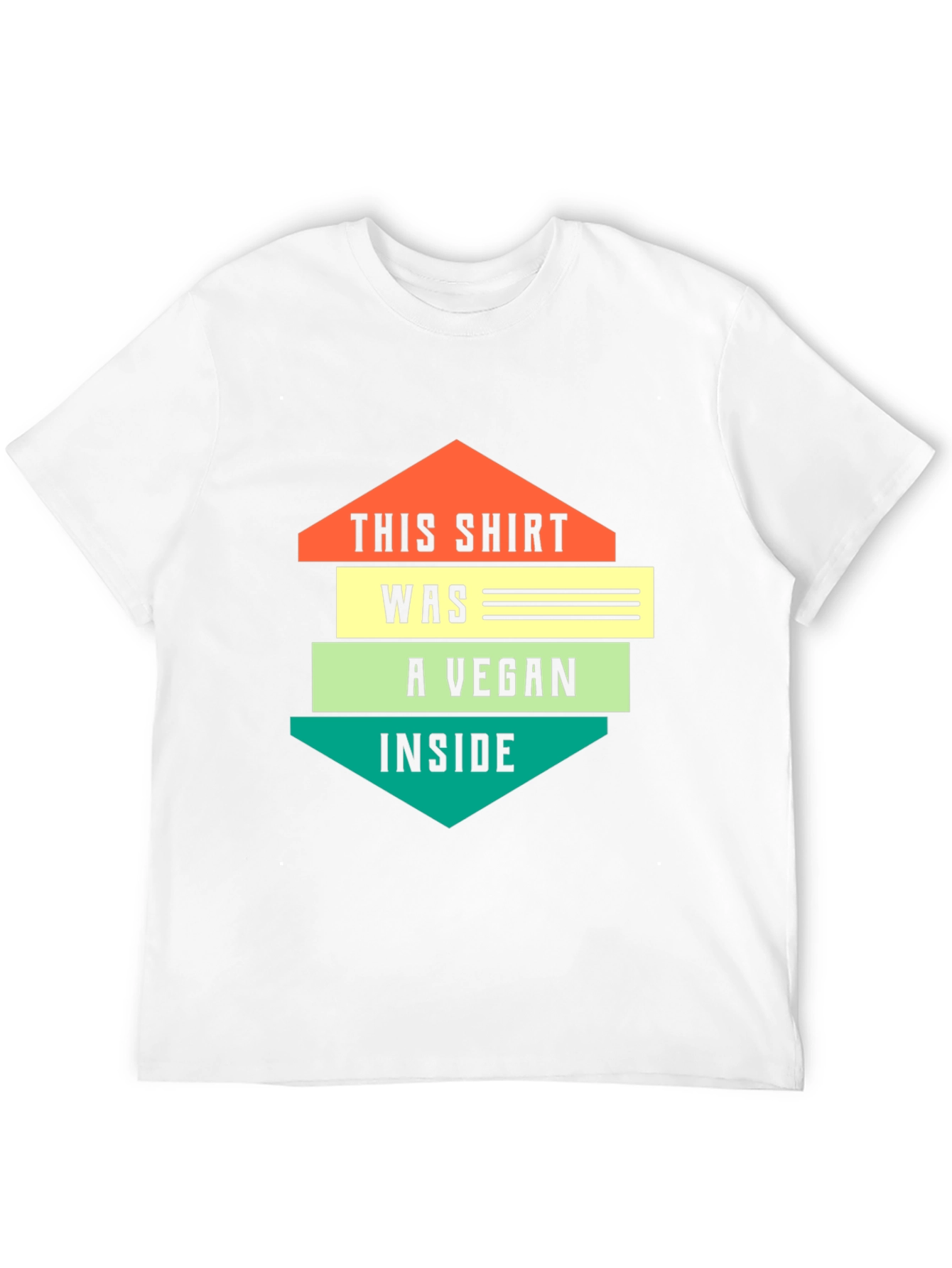 Vegan Inside Graphic T-Shirt - Black - 12
