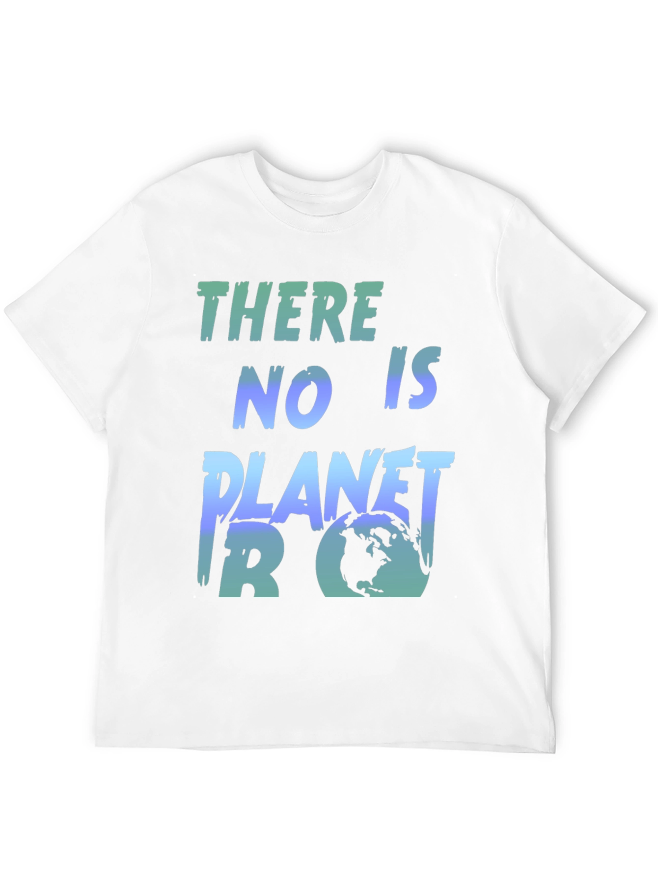 Black There is No Planet B Graphic Tee view 12