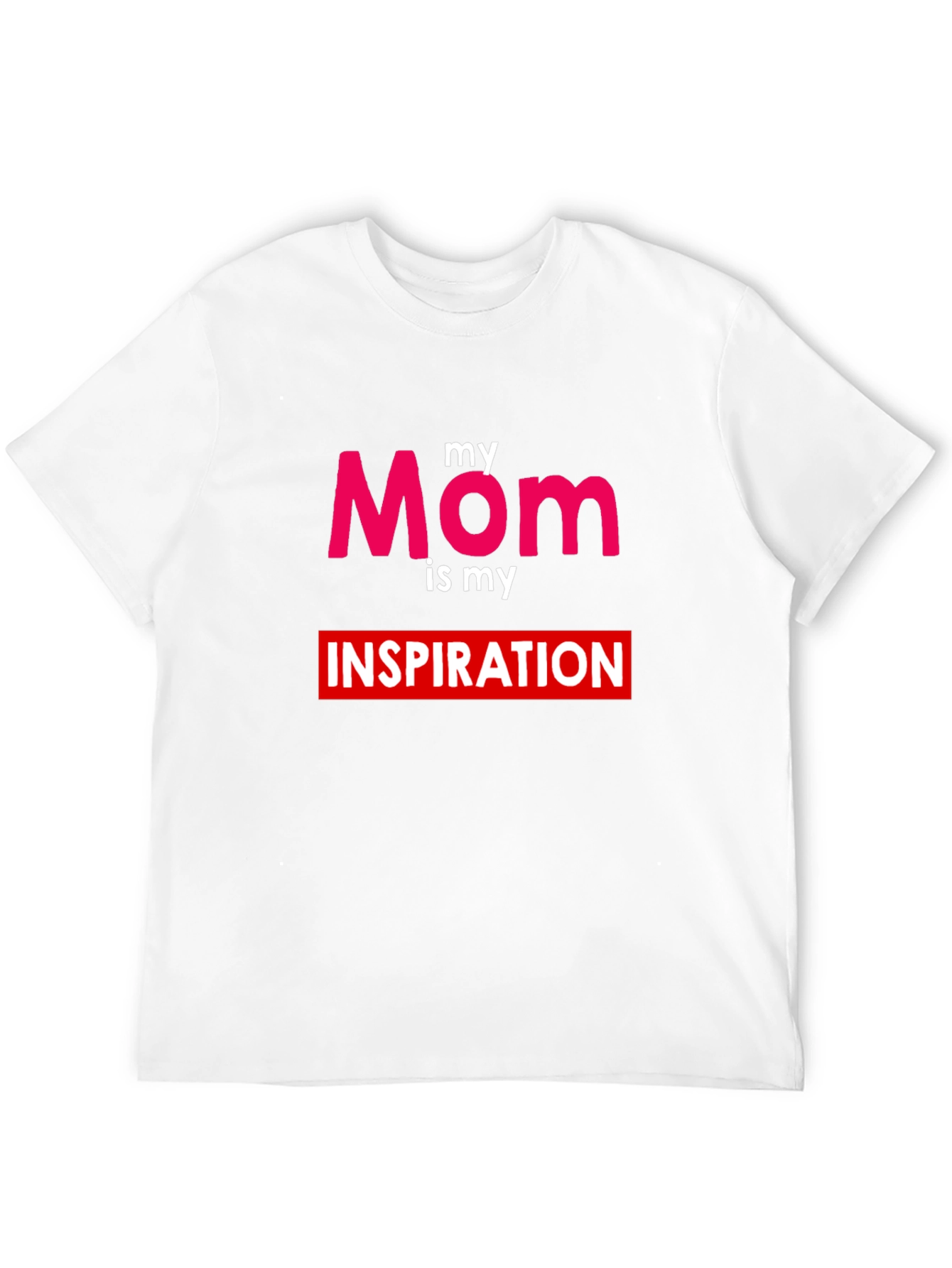 Black My Mom is My Inspiration T-Shirt view 12