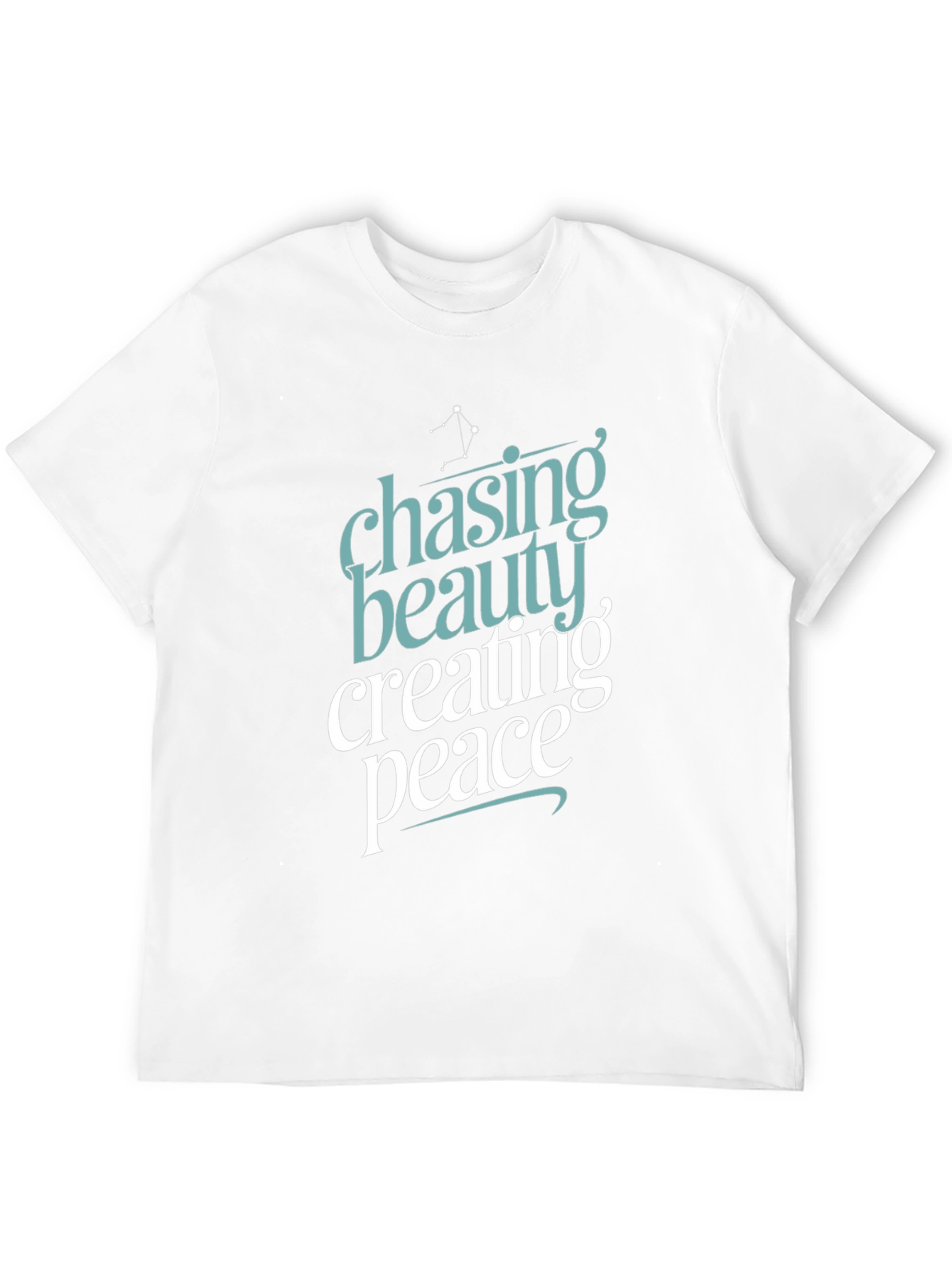 Black Chasing Beauty Creating Peace Graphic Tee view 12