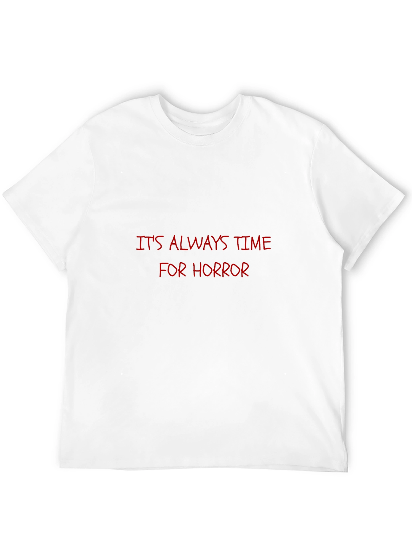 Black It's Always Time for Horror Graphic Tee - Black view 12