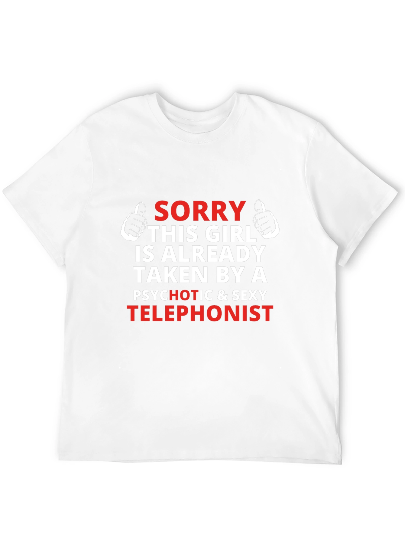 Black Taken by a Telephonist T-Shirt view 12