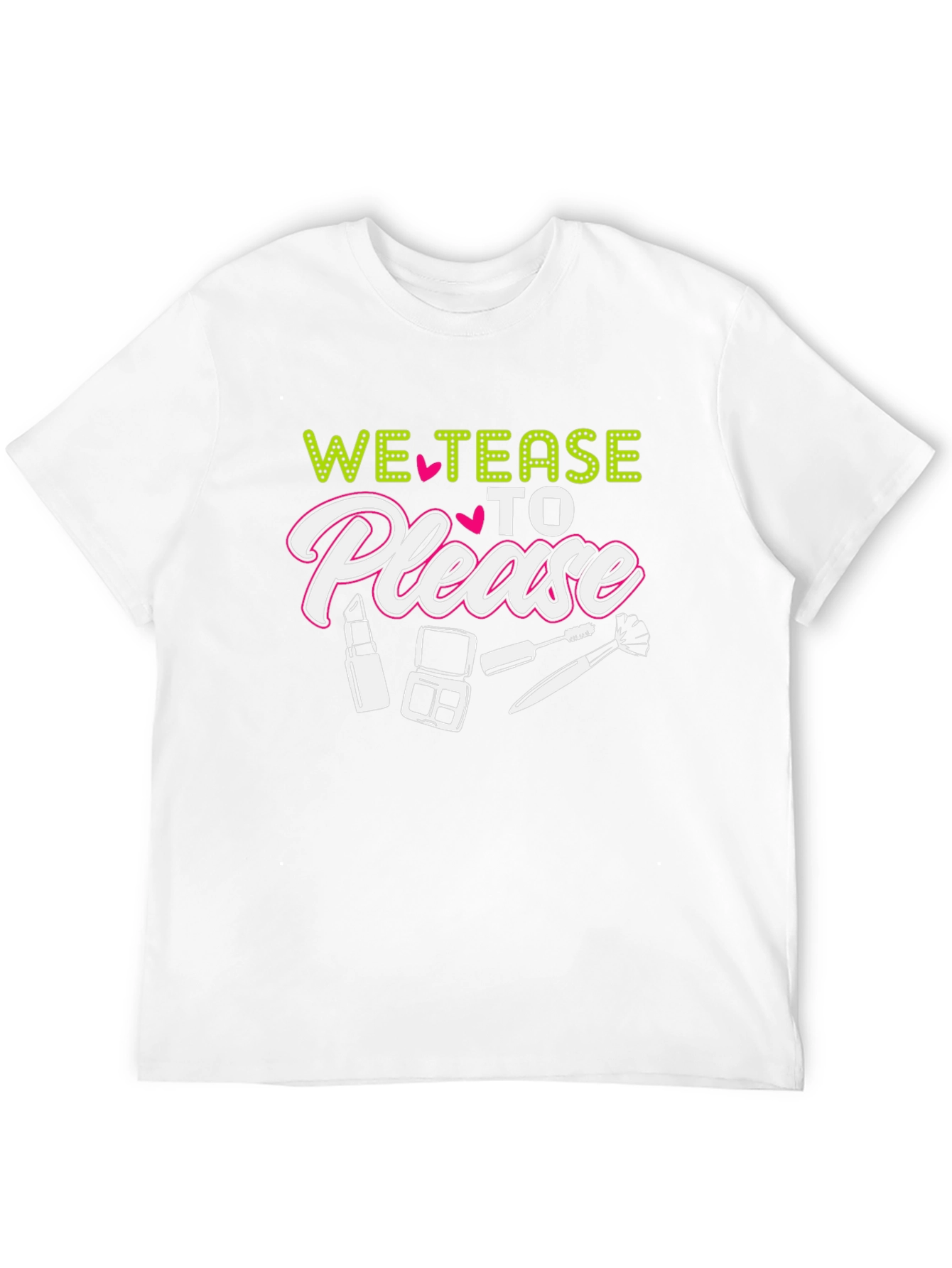 Black "We Tease to Please" Graphic Tee view 12