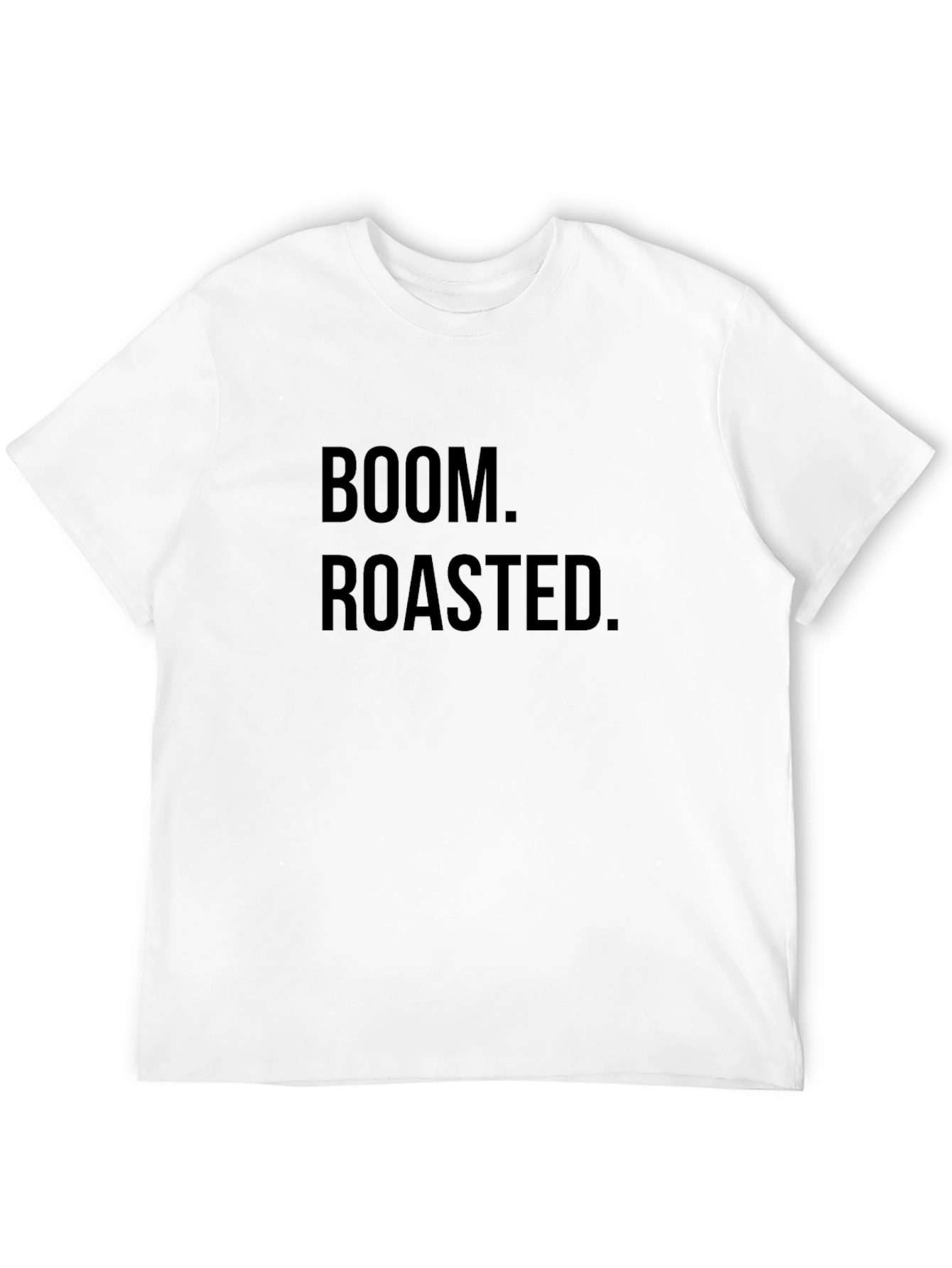 Black Boom Roasted T-Shirt - Classic Humor Tee view 12