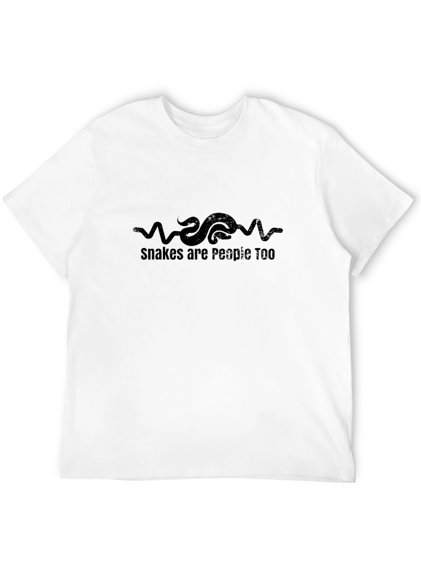 Black Snakes are People Too - Graphic Tee - Black view 12