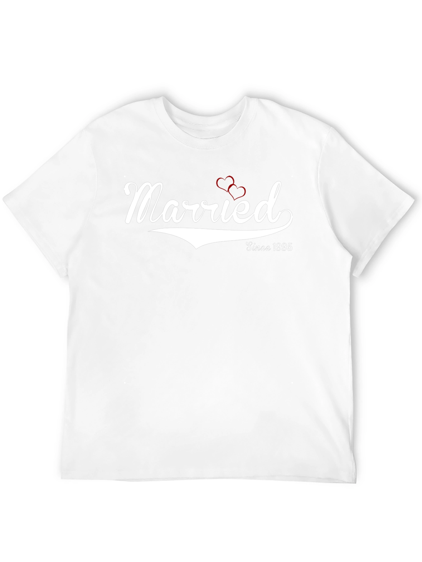 Black Married Since 1995 Anniversary T-Shirt view 12