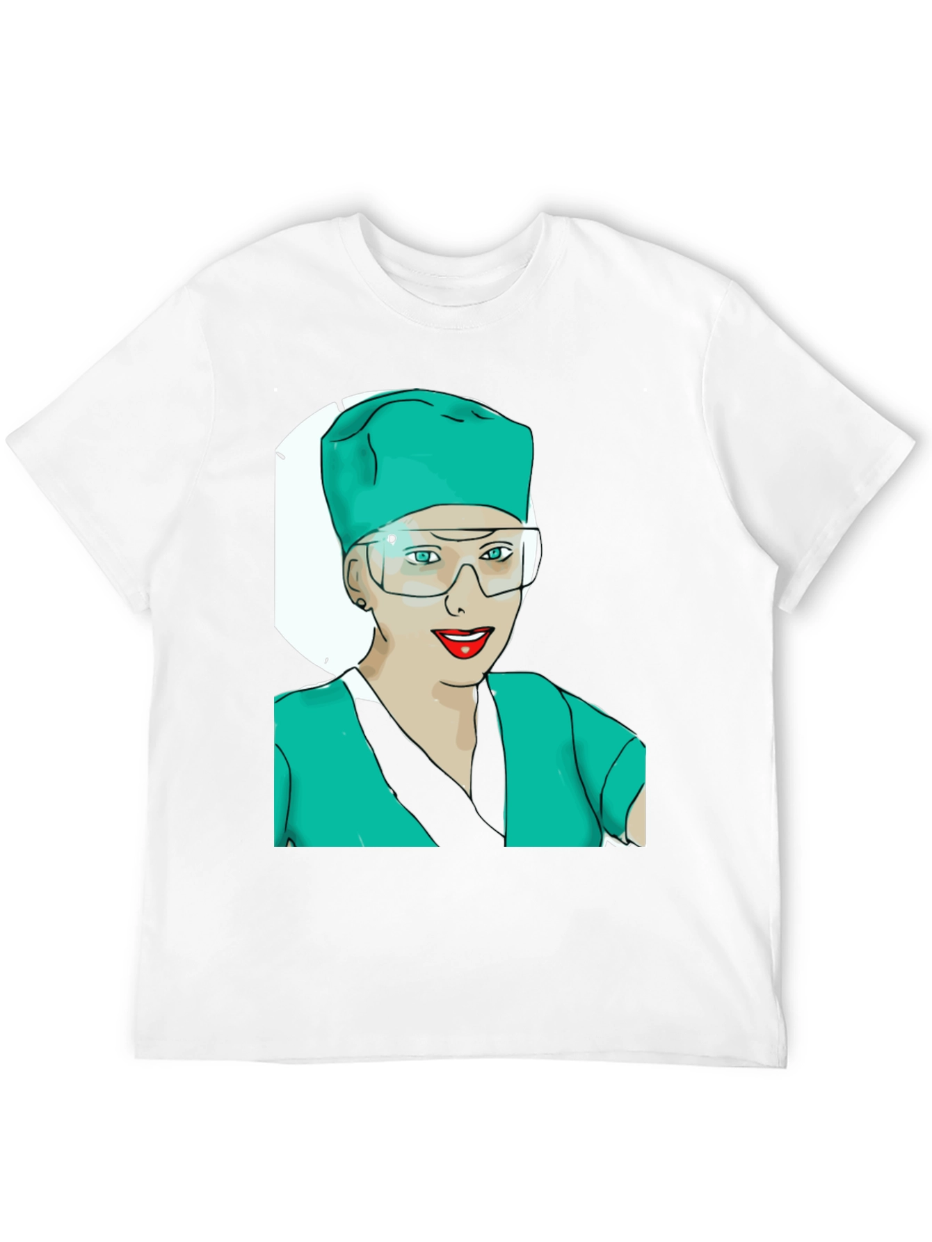 Surgeon Graphic Tee - Black Cotton T-Shirt - 12