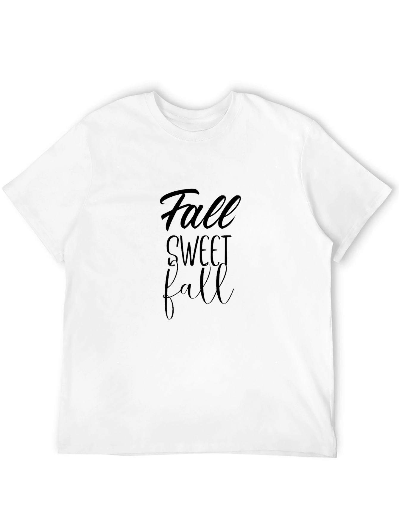 Black Fall Sweet Fall Black T-Shirt view 12