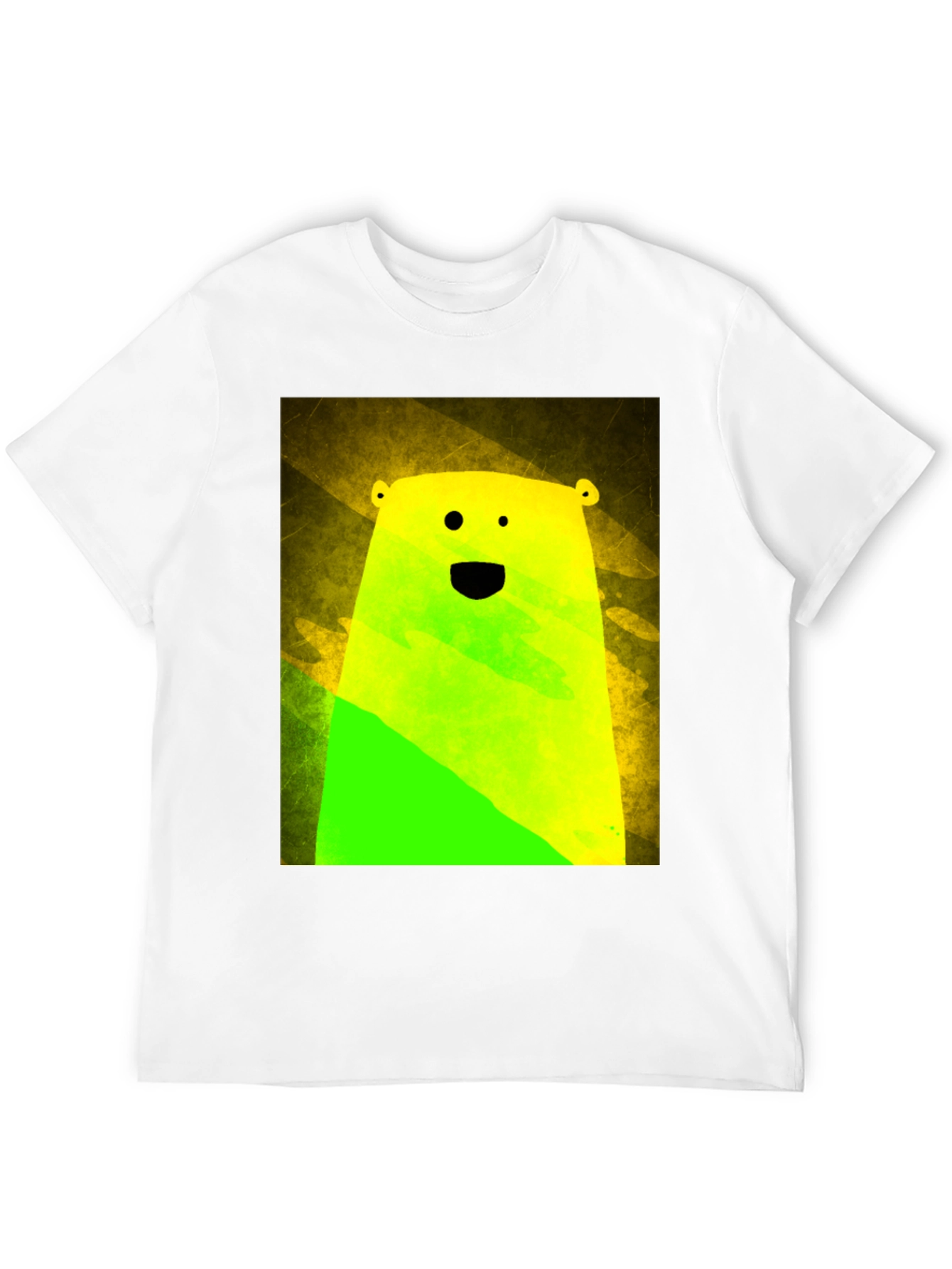 Black Vibrant Bear Graphic Tee - Unique Streetwear Style view 12