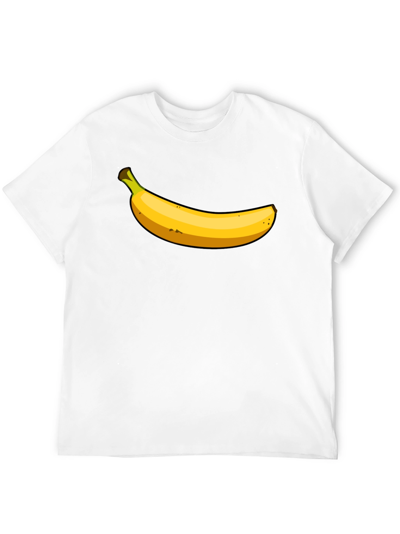 Black Banana Graphic T-Shirt - Funny Fruit Tee view 12