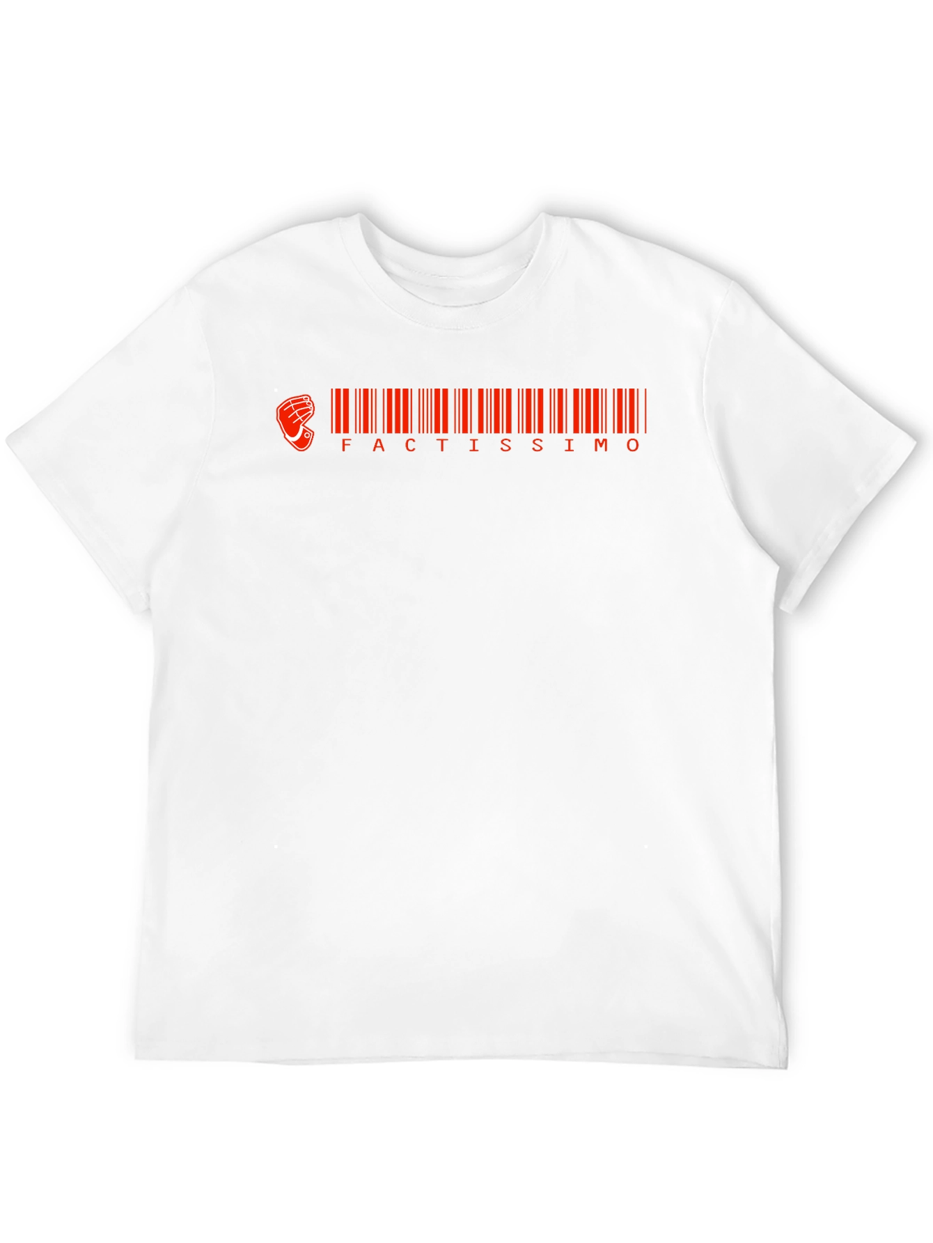 Black Factissimo Barcode Graphic T-Shirt view 12