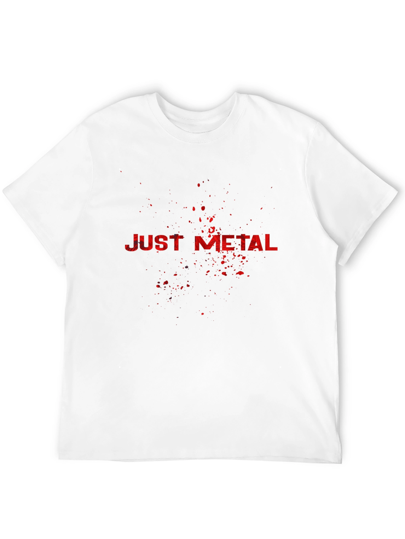 Black Just Metal Graphic Tee view 12