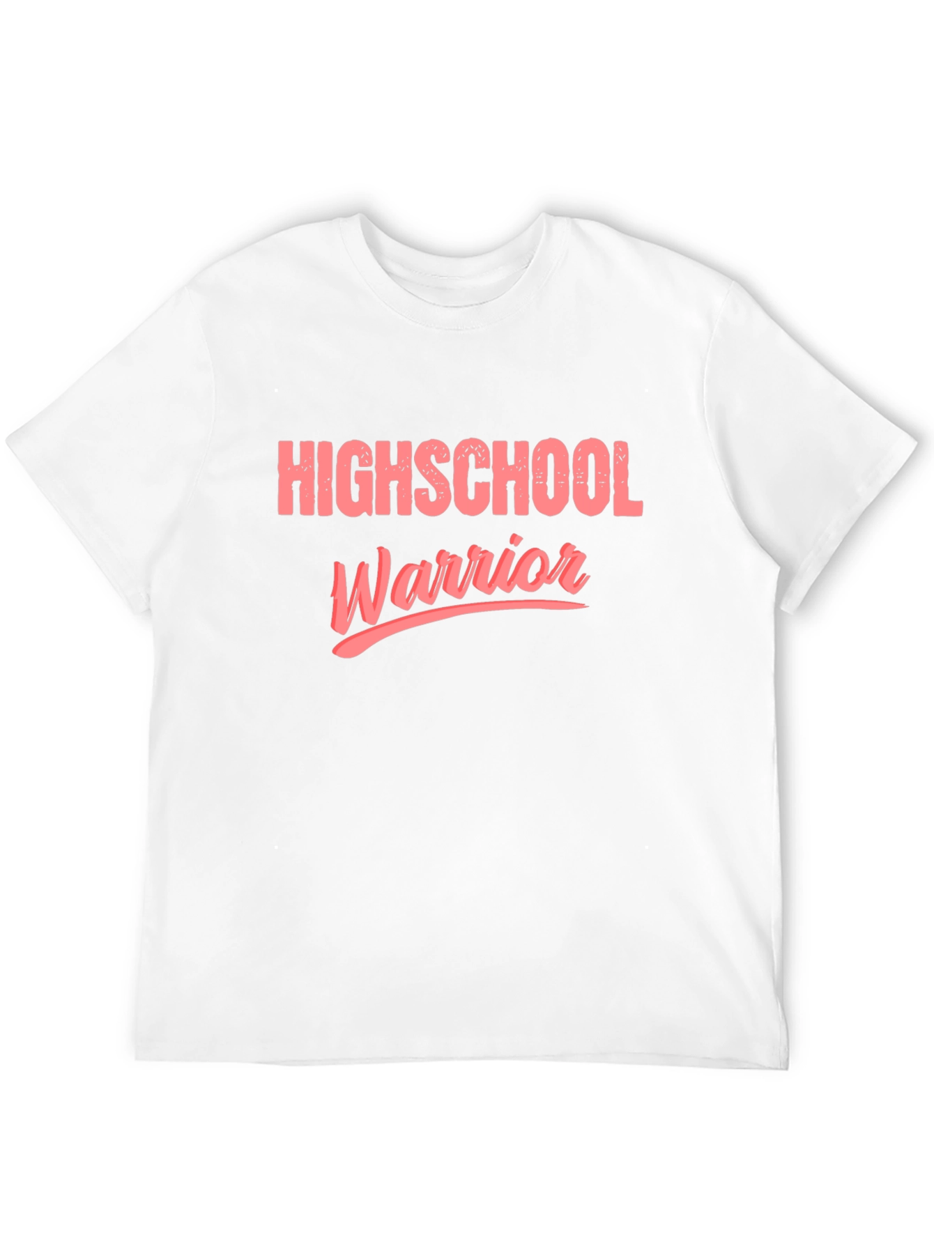 Black Highschool Warrior Black Graphic Tee view 12