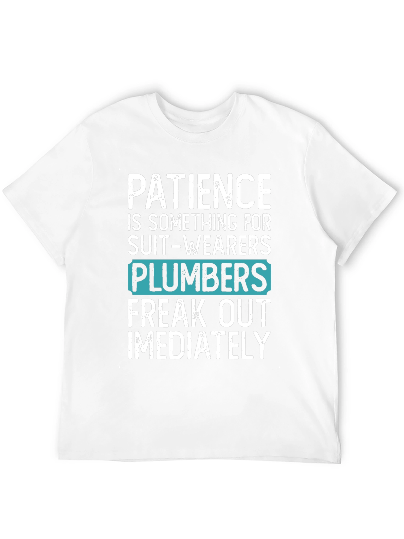 Black Plumbers Freak Out T-Shirt - Funny Gift for Plumbers view 12