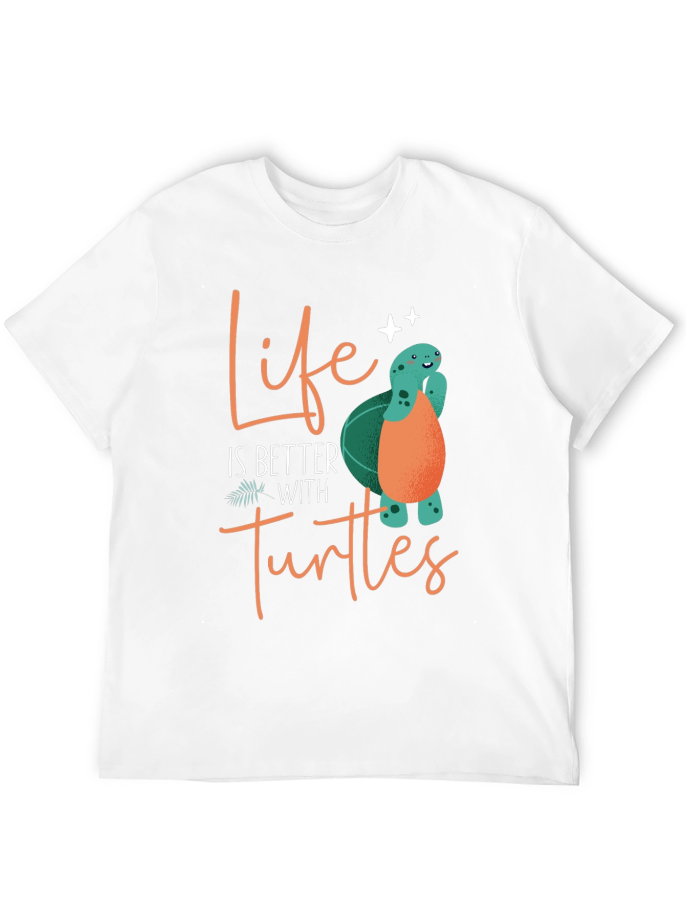 Black Life is Better with Turtles Graphic Tee view 12