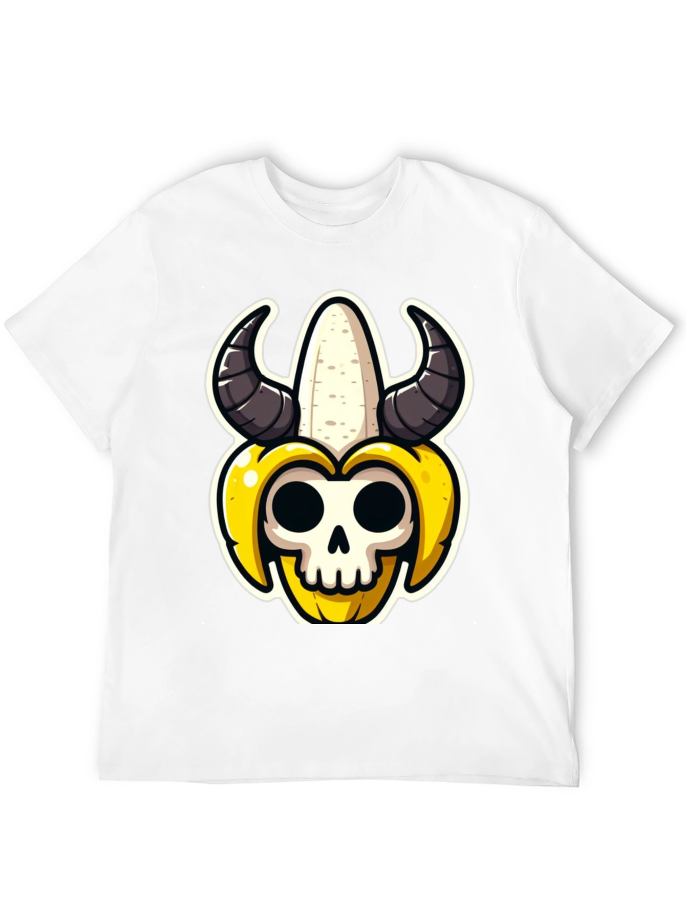 Black Banana Skull Graphic Tee view 12