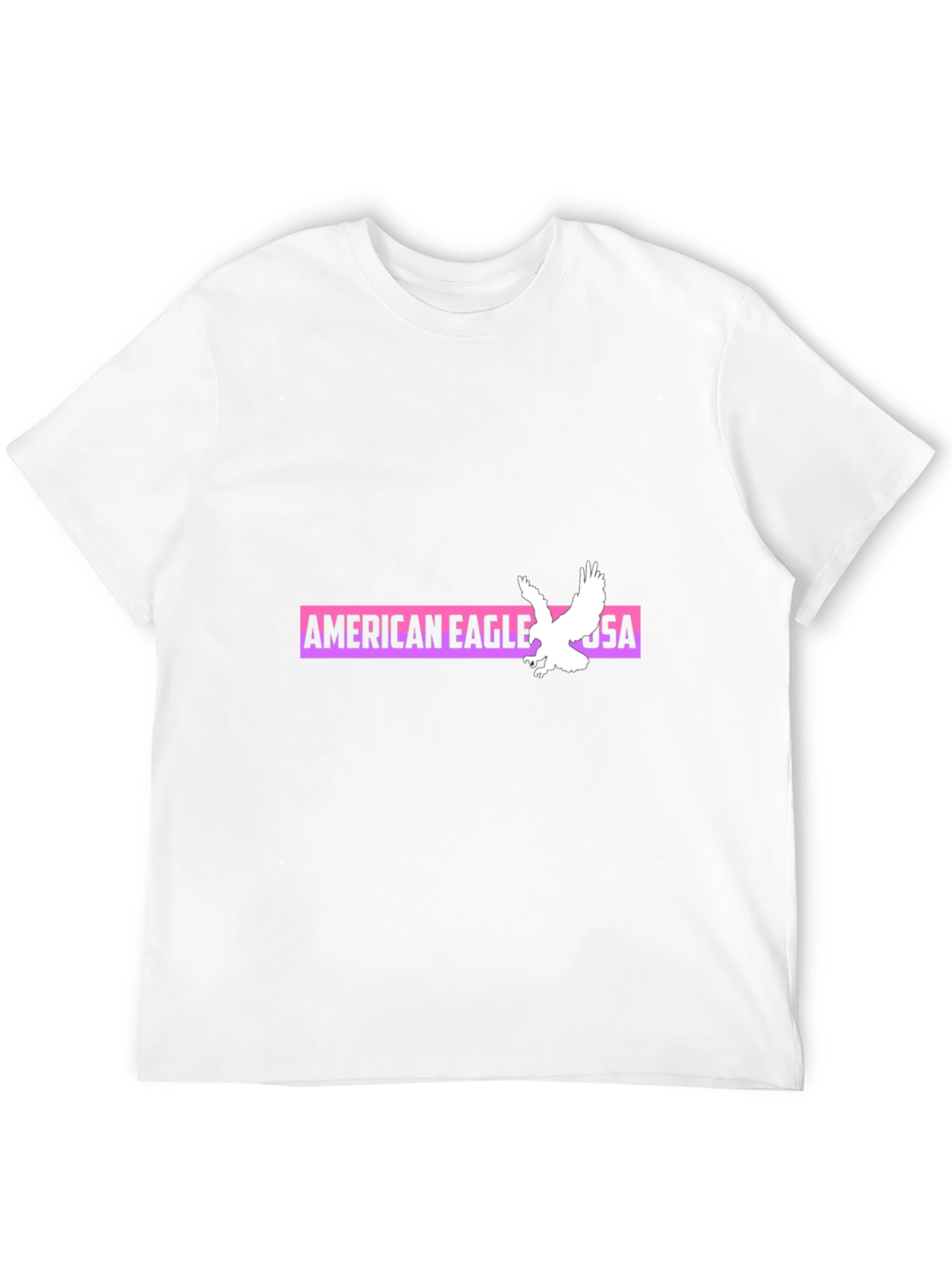 Black American Eagle USA Graphic T-Shirt view 12