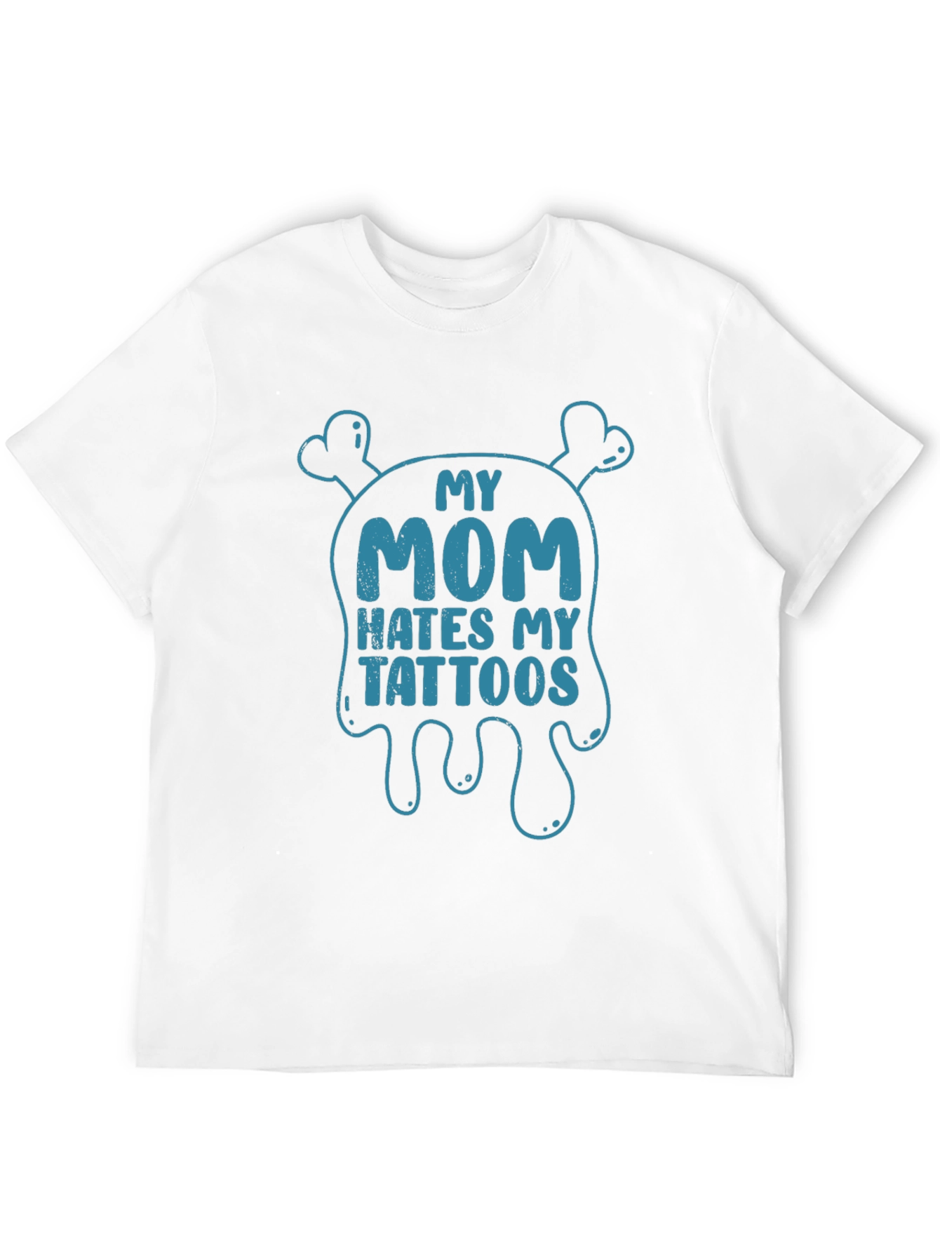 Black My Mom Hates My Tattoos T-Shirt - Novelty Graphic Tee view 12