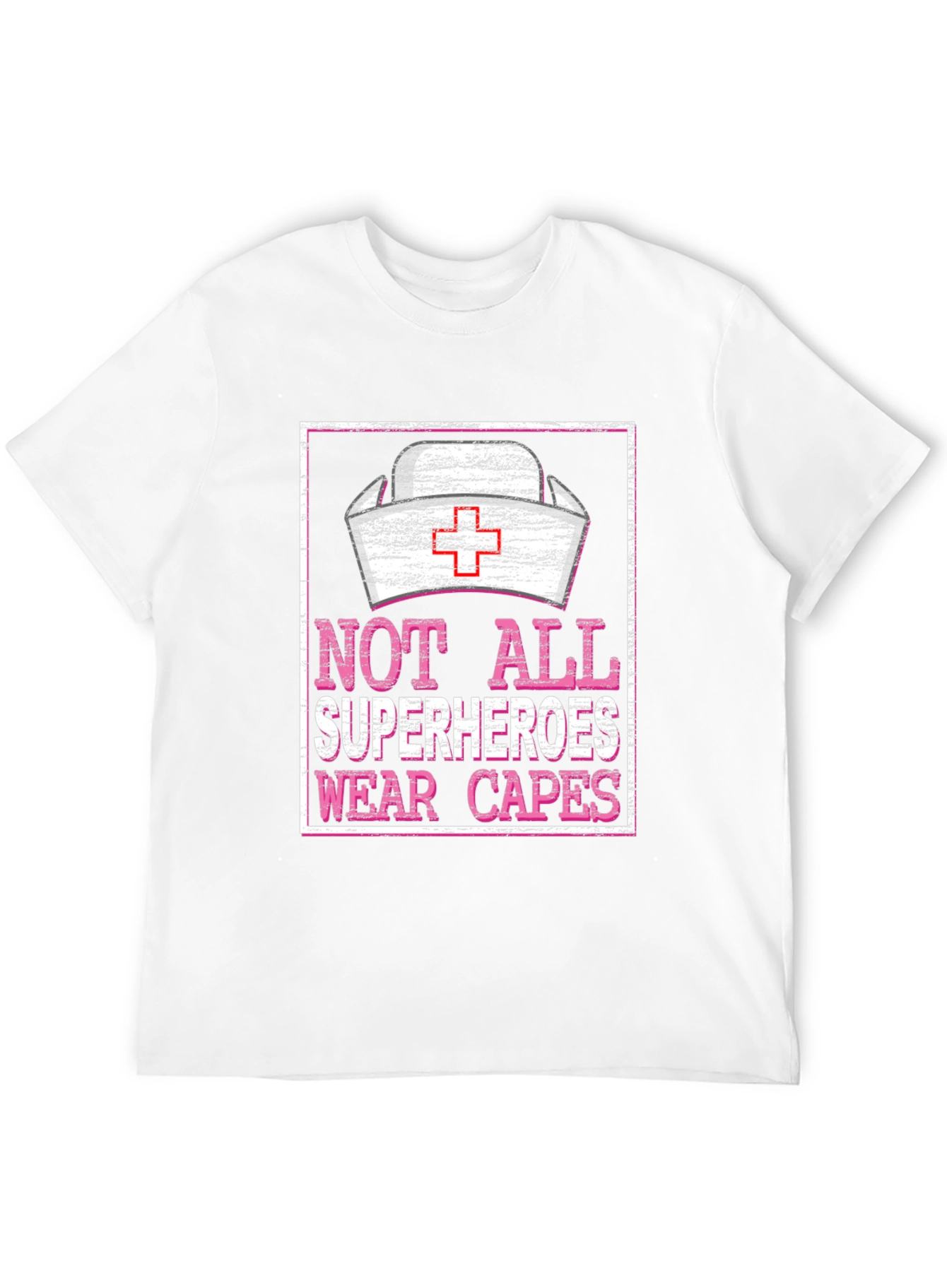 Black Nurse Superhero T-Shirt - Medical Professional Appreciation Tee view 12