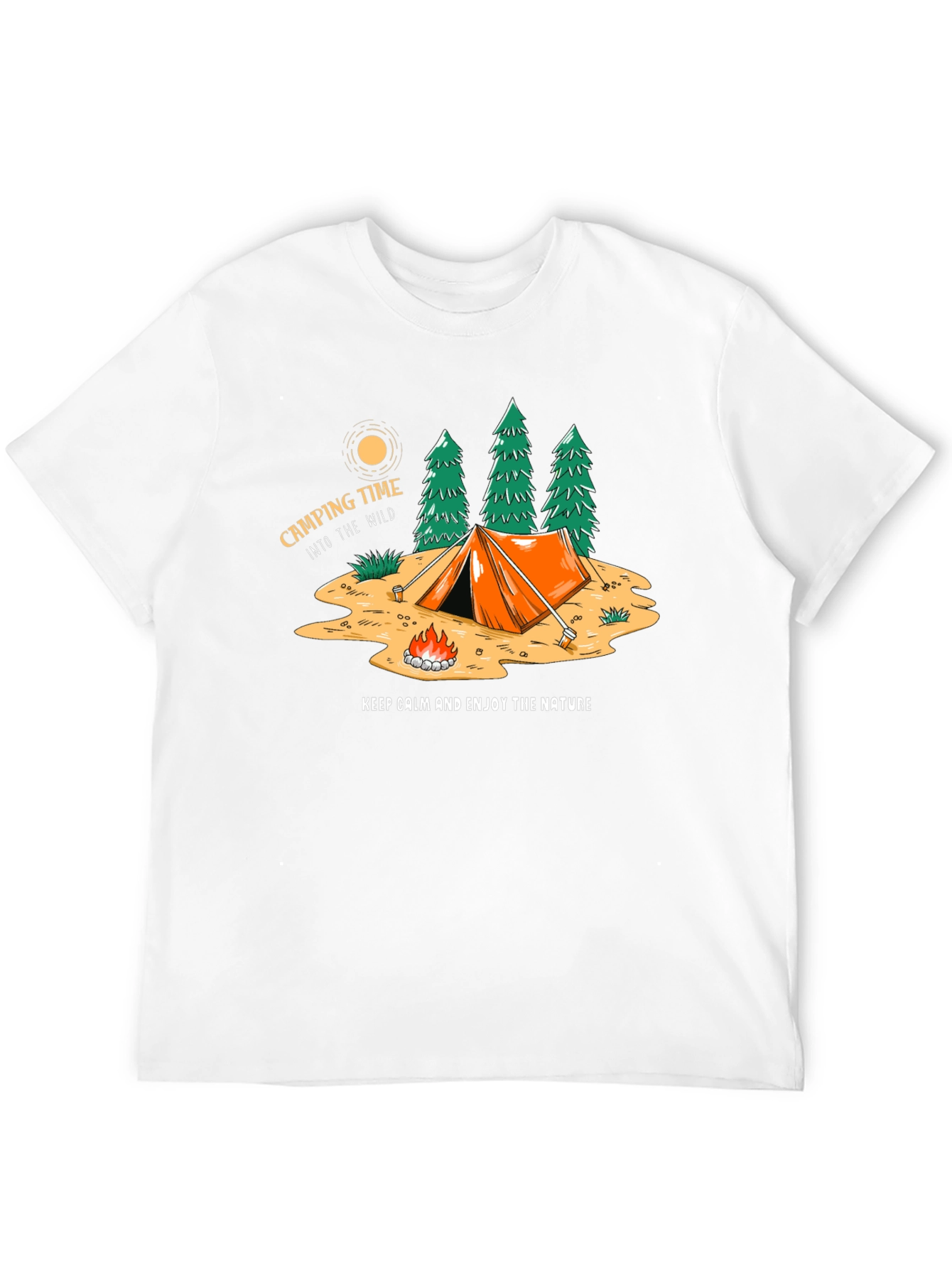 Black Camping Time Graphic Tee - Into the Wild view 12