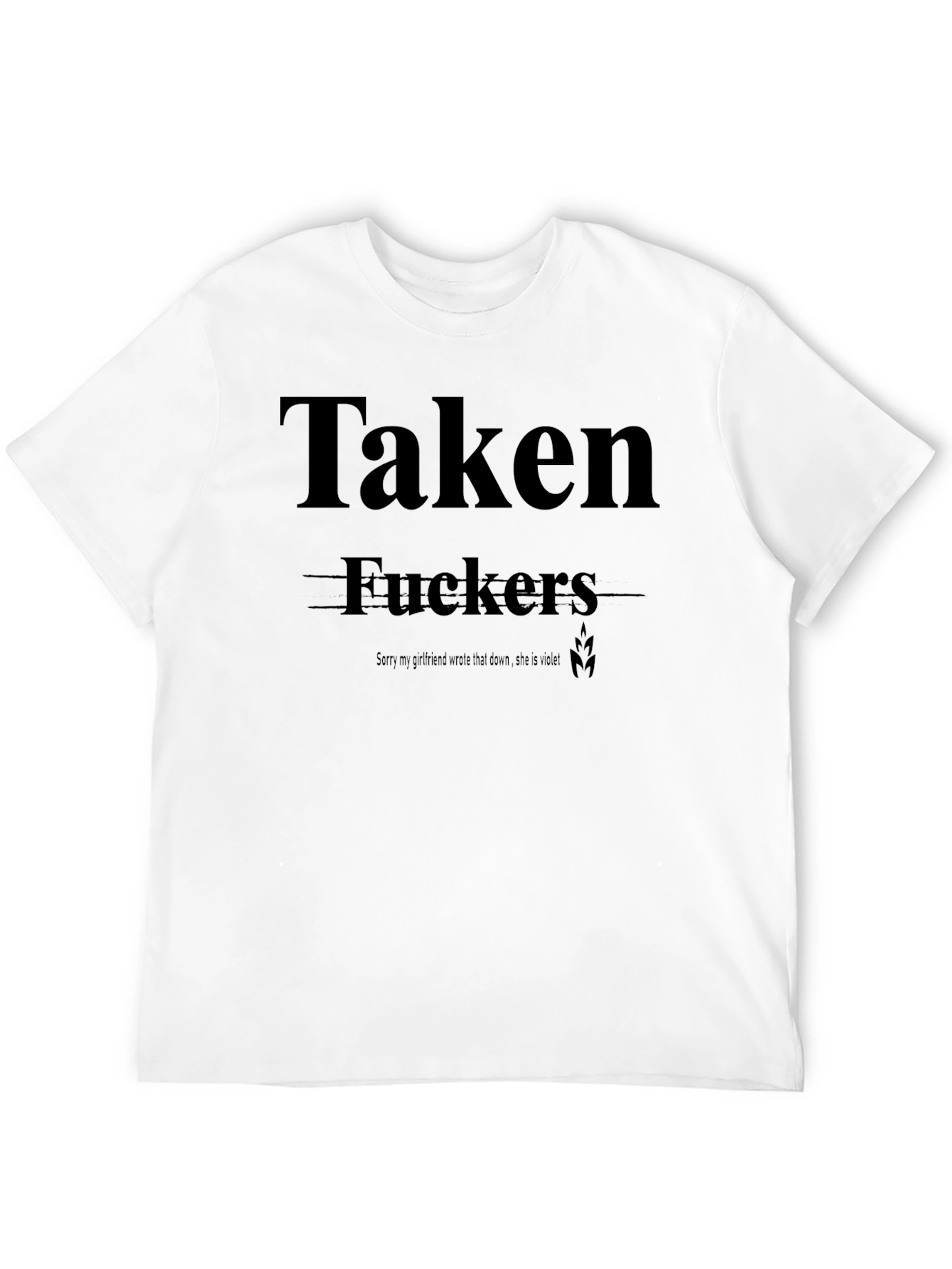 Black Taken T-Shirt - Funny Graphic Tee for Men view 12