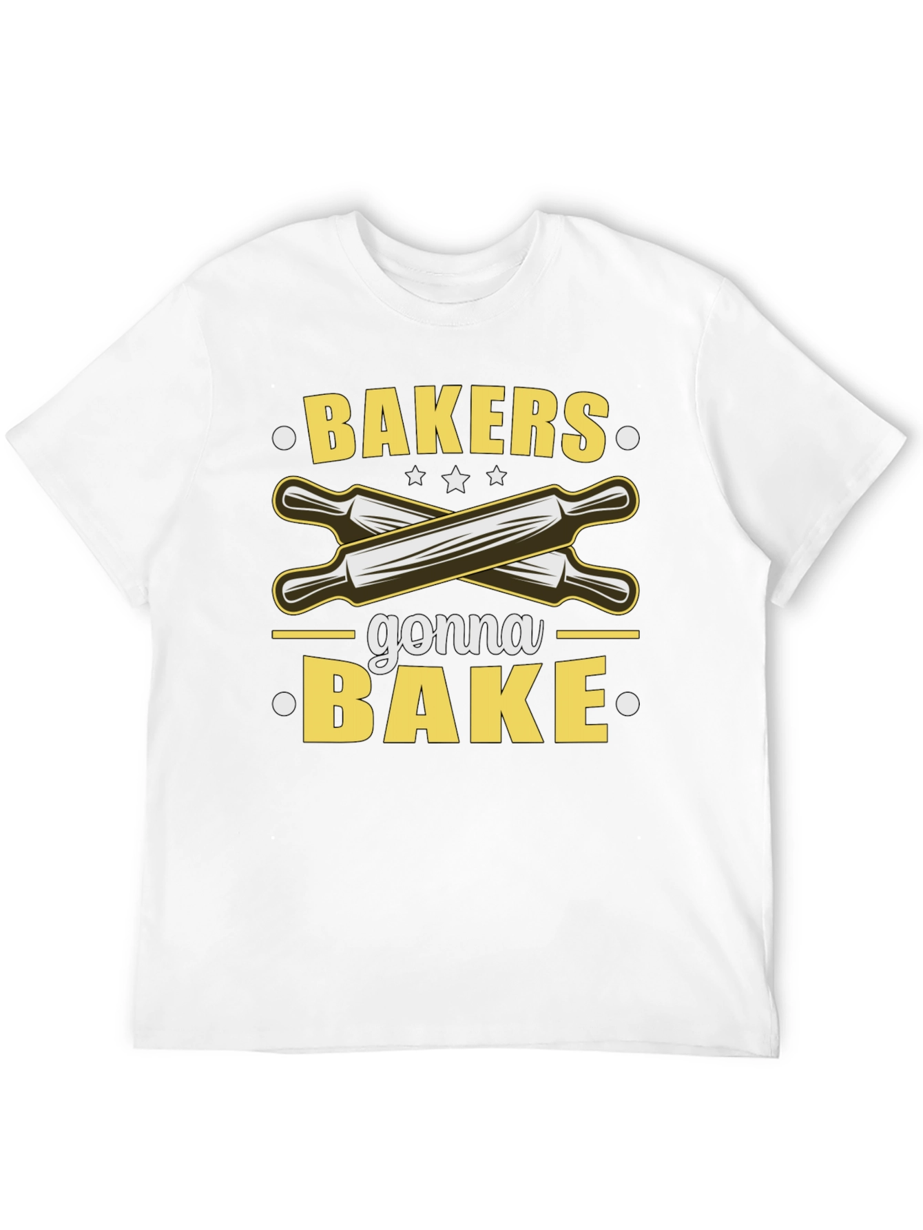 Black Bakers Gonna Bake T-Shirt view 12