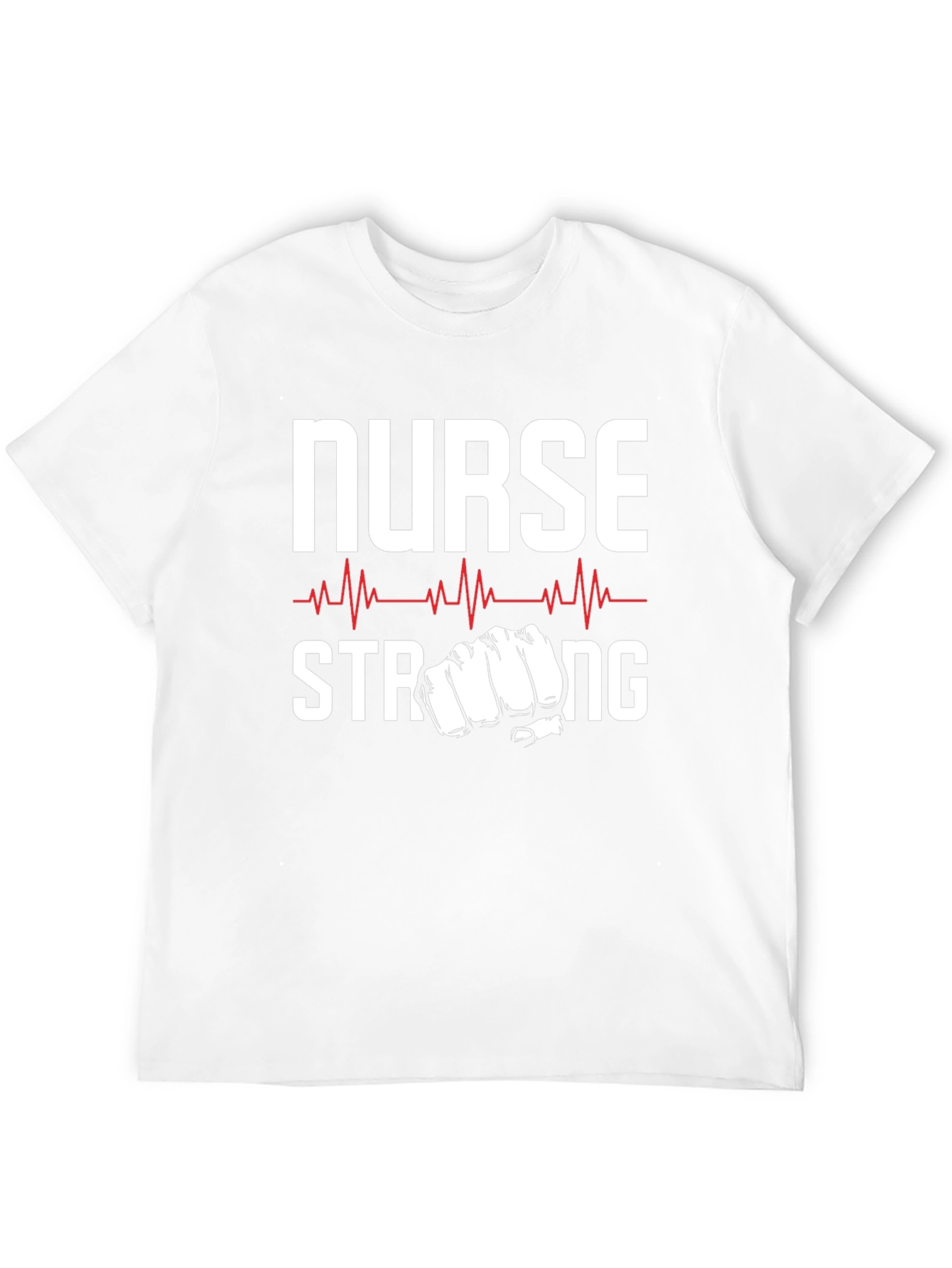 Black Nurse Strong Graphic Tee view 12
