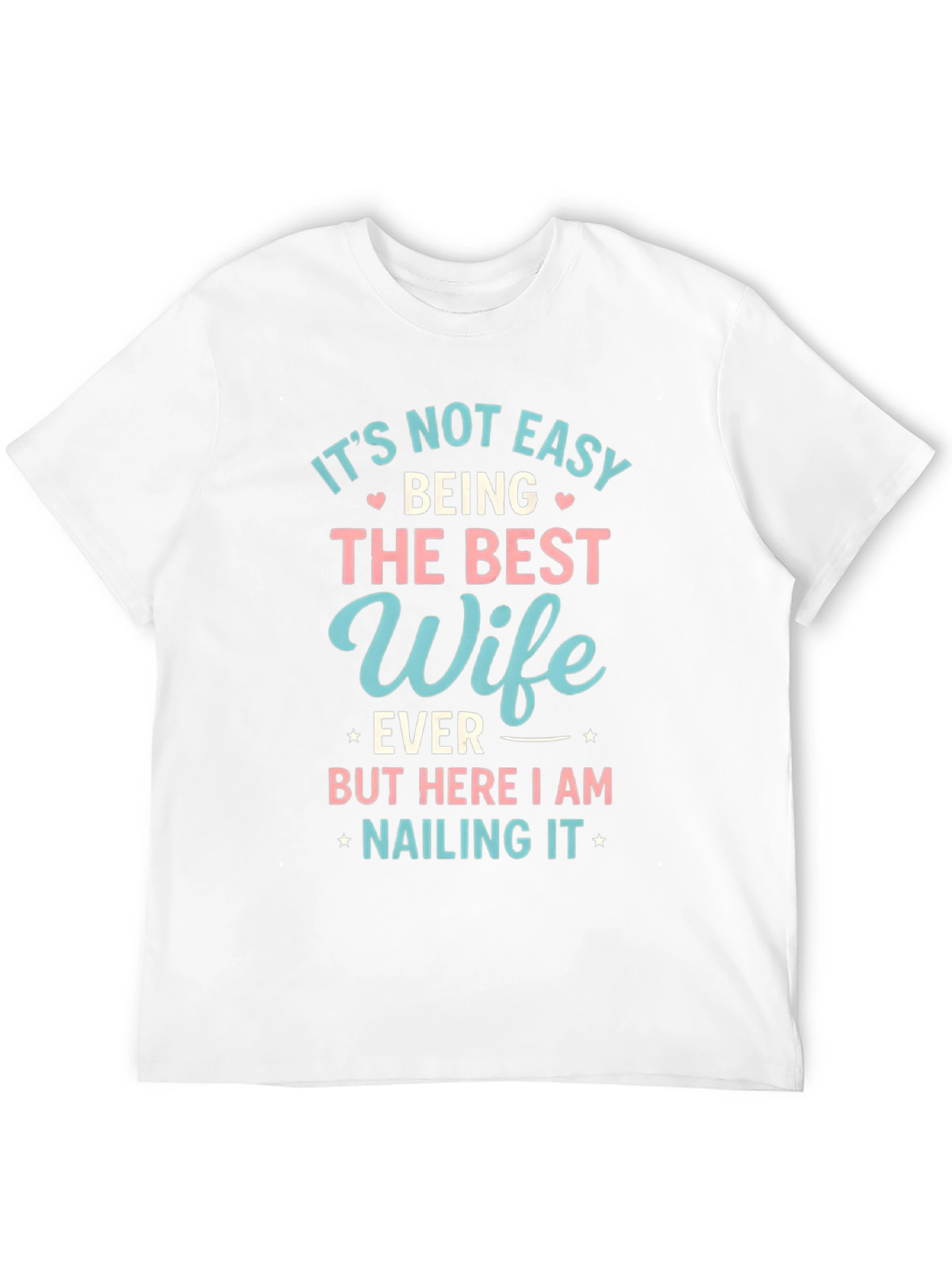 Black Best Wife Ever T-Shirt - Cute Novelty Tee view 12