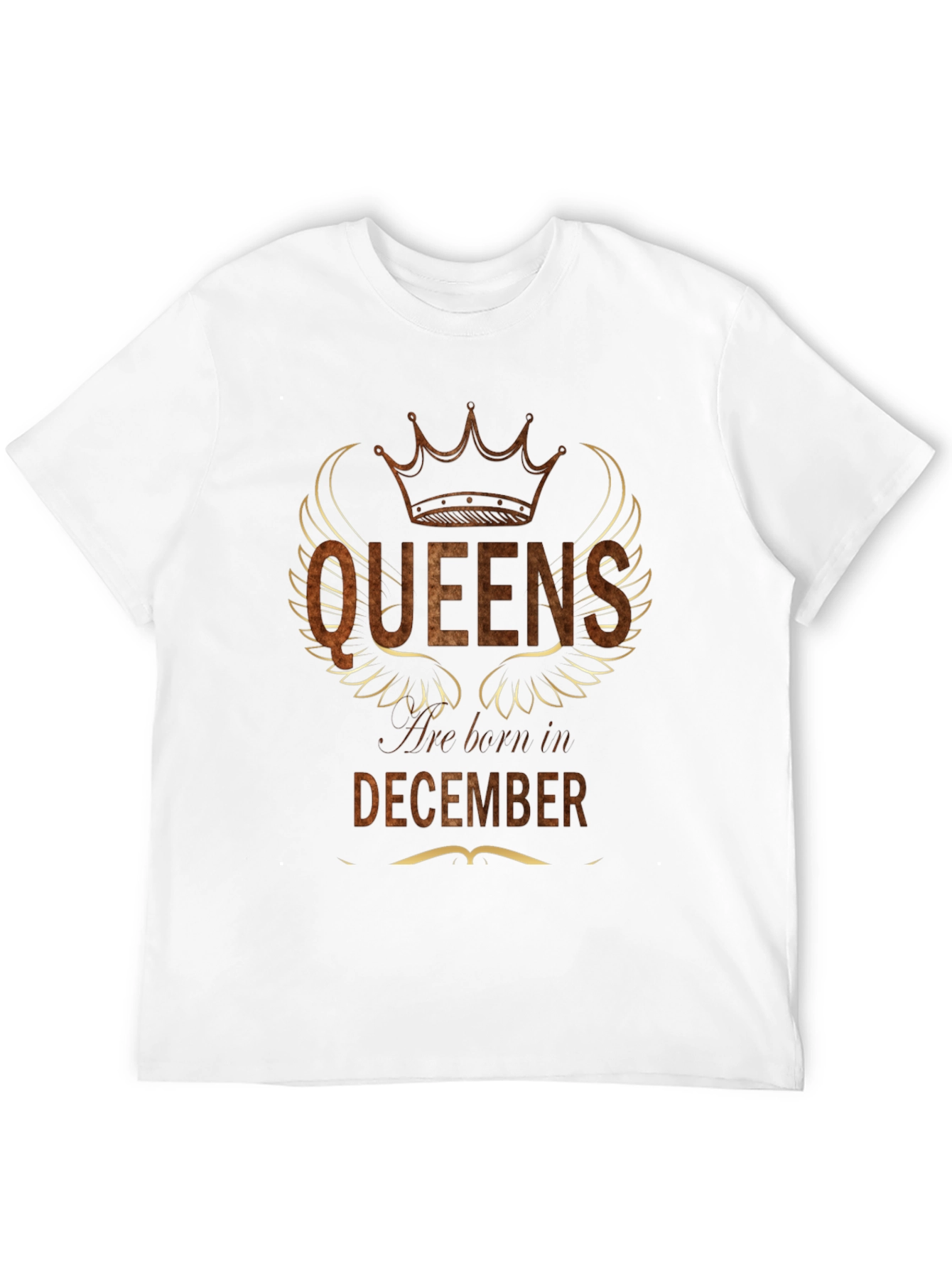 Black Queens Born in December Graphic Tee view 12