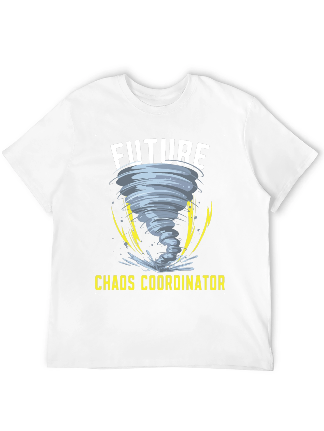 Black Future Chaos Coordinator Graphic T-Shirt view 12