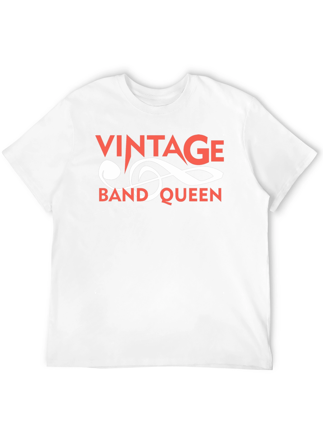 Black Vintage Band Queen Graphic Tee - Black Cotton view 12