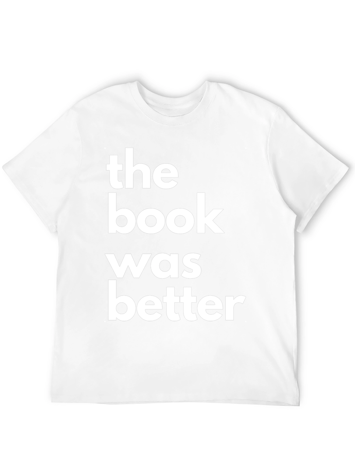 Black The Book Was Better Graphic Tee view 12