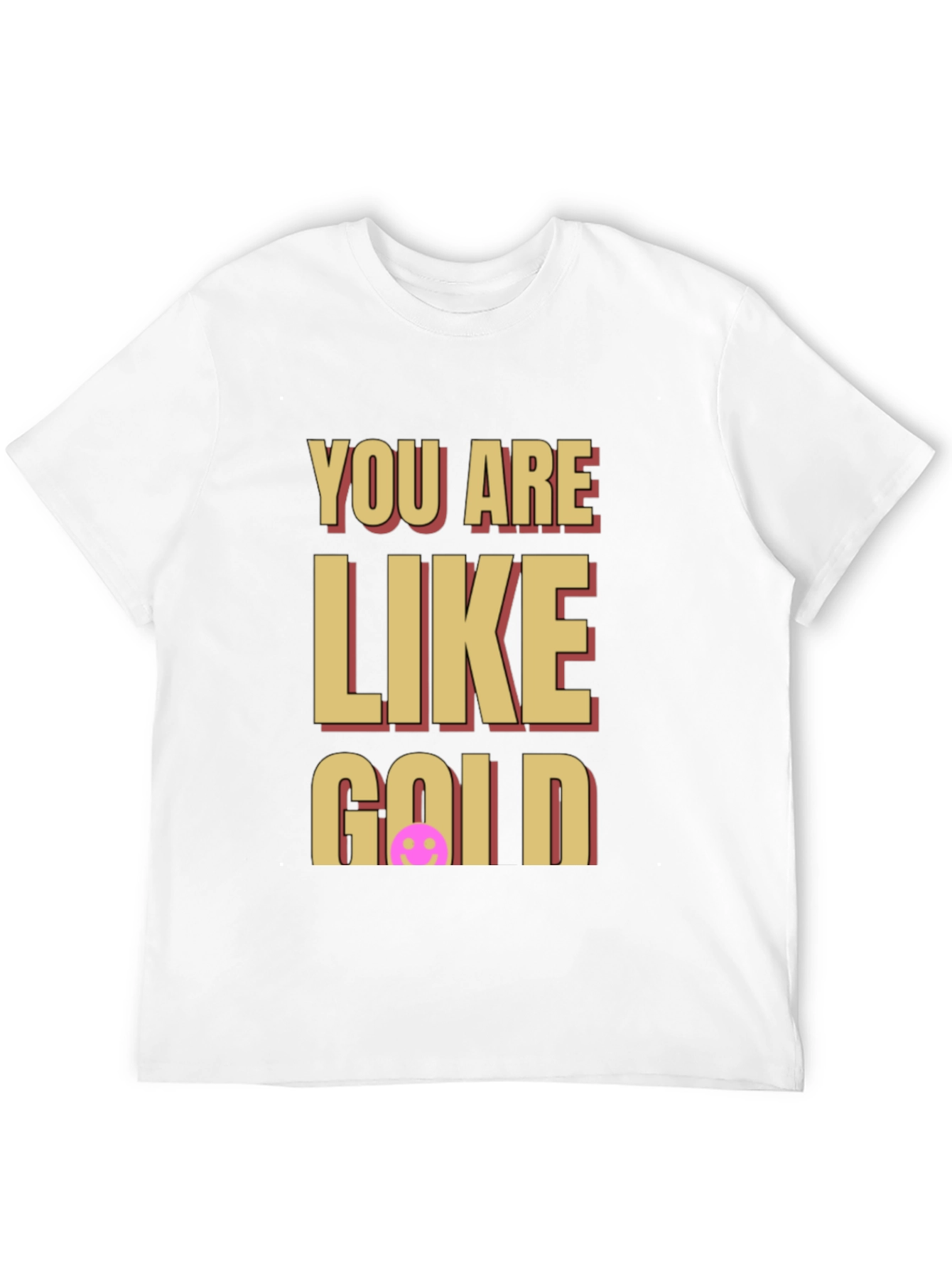 Black You Are Like Gold Graphic Tee view 12