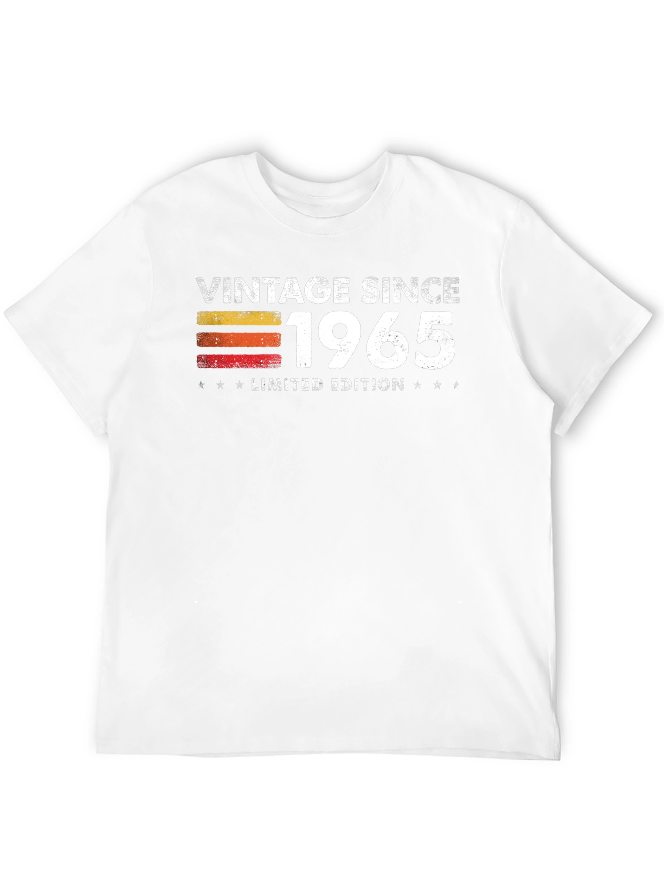 Black Vintage Since 1965 Limited Edition Black T-Shirt view 12