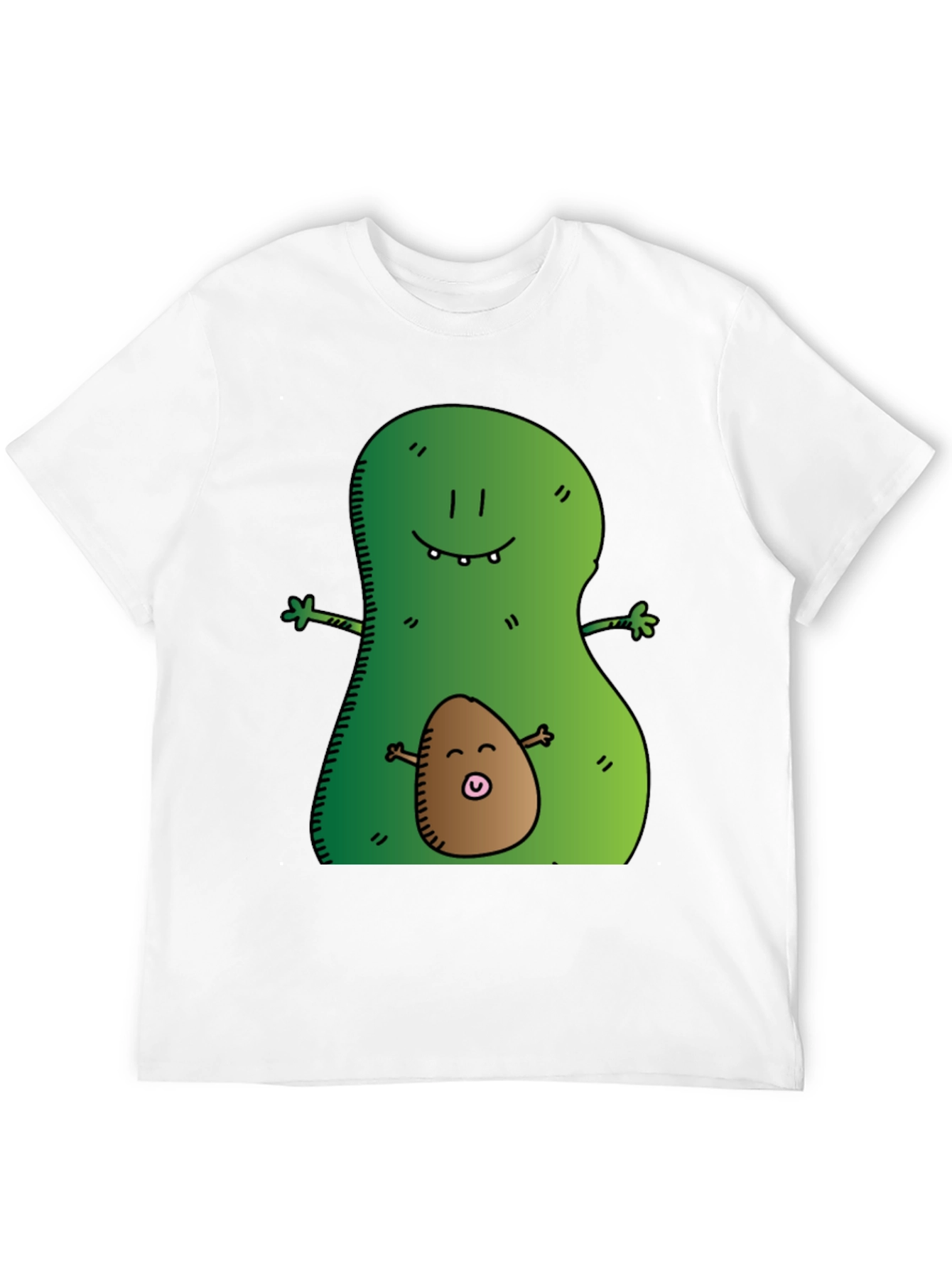 Black Avocado Mama & Baby Graphic Tee - Black view 12