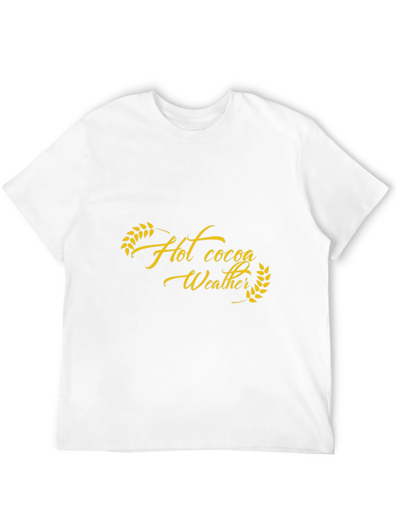 Black Hot Cocoa Weather Graphic Tee - Black view 12