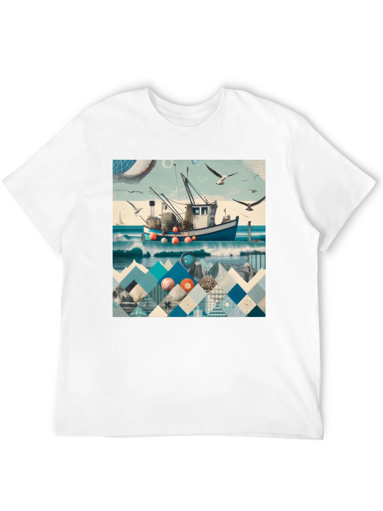 Nautical Patchwork T-Shirt - 12