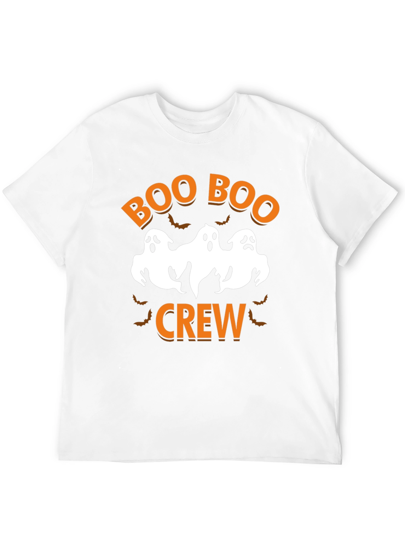 Black Boo Boo Crew Halloween T-Shirt view 12
