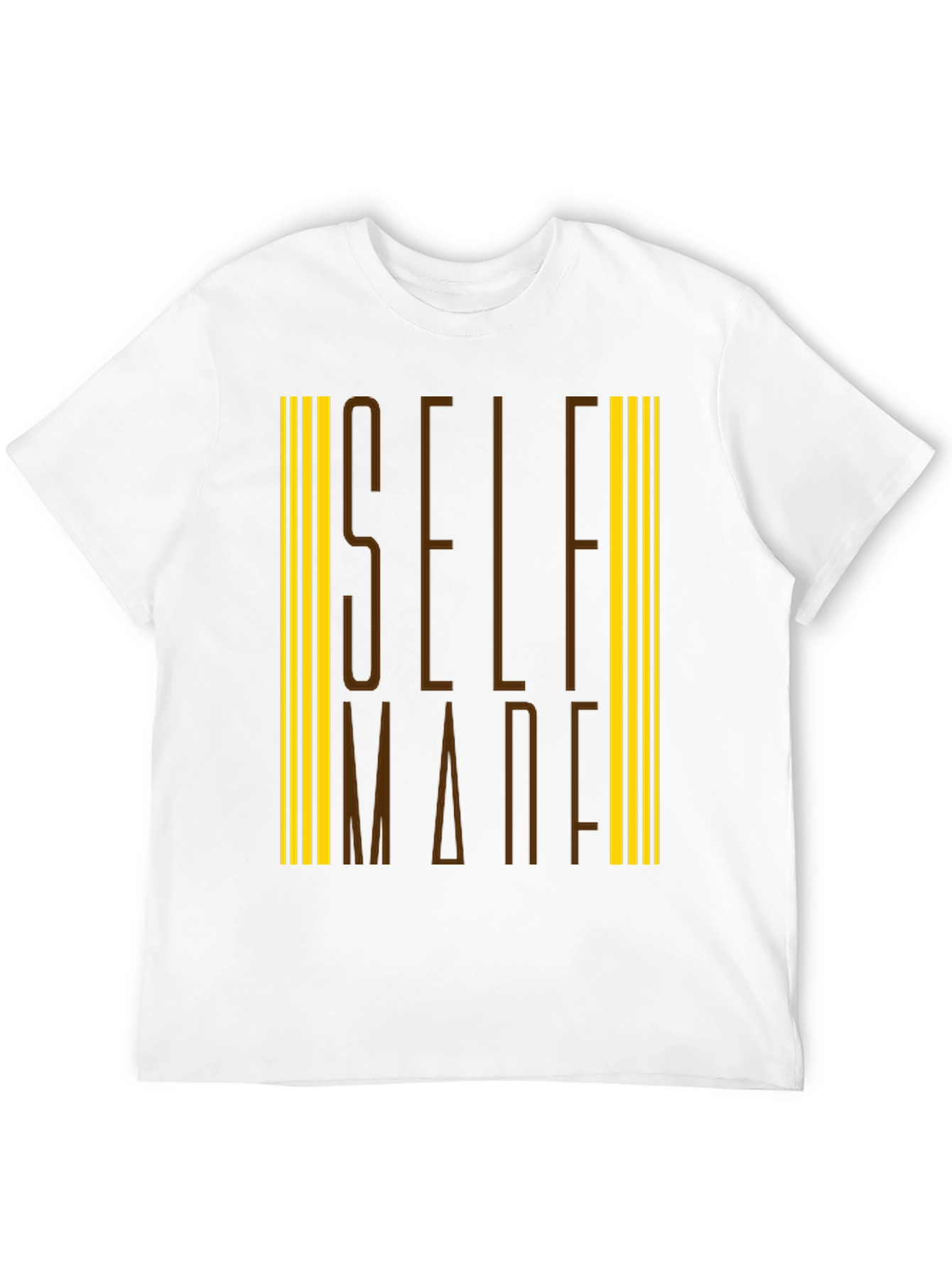Black Self Made Graphic Tee - Black Cotton Blend view 12