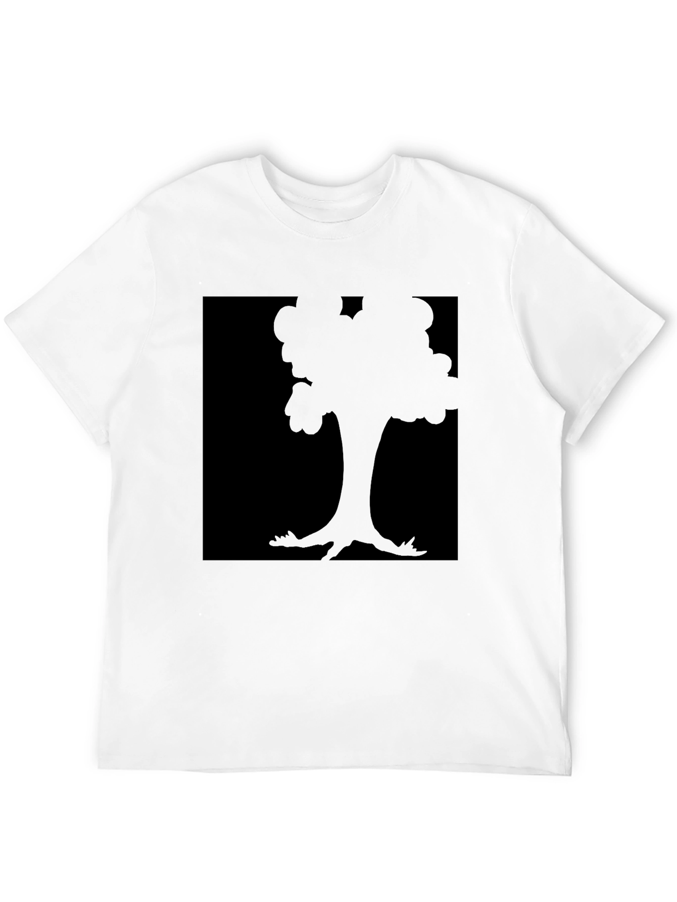 Black Black Tree Graphic Tee - Stylish and Comfortable view 12