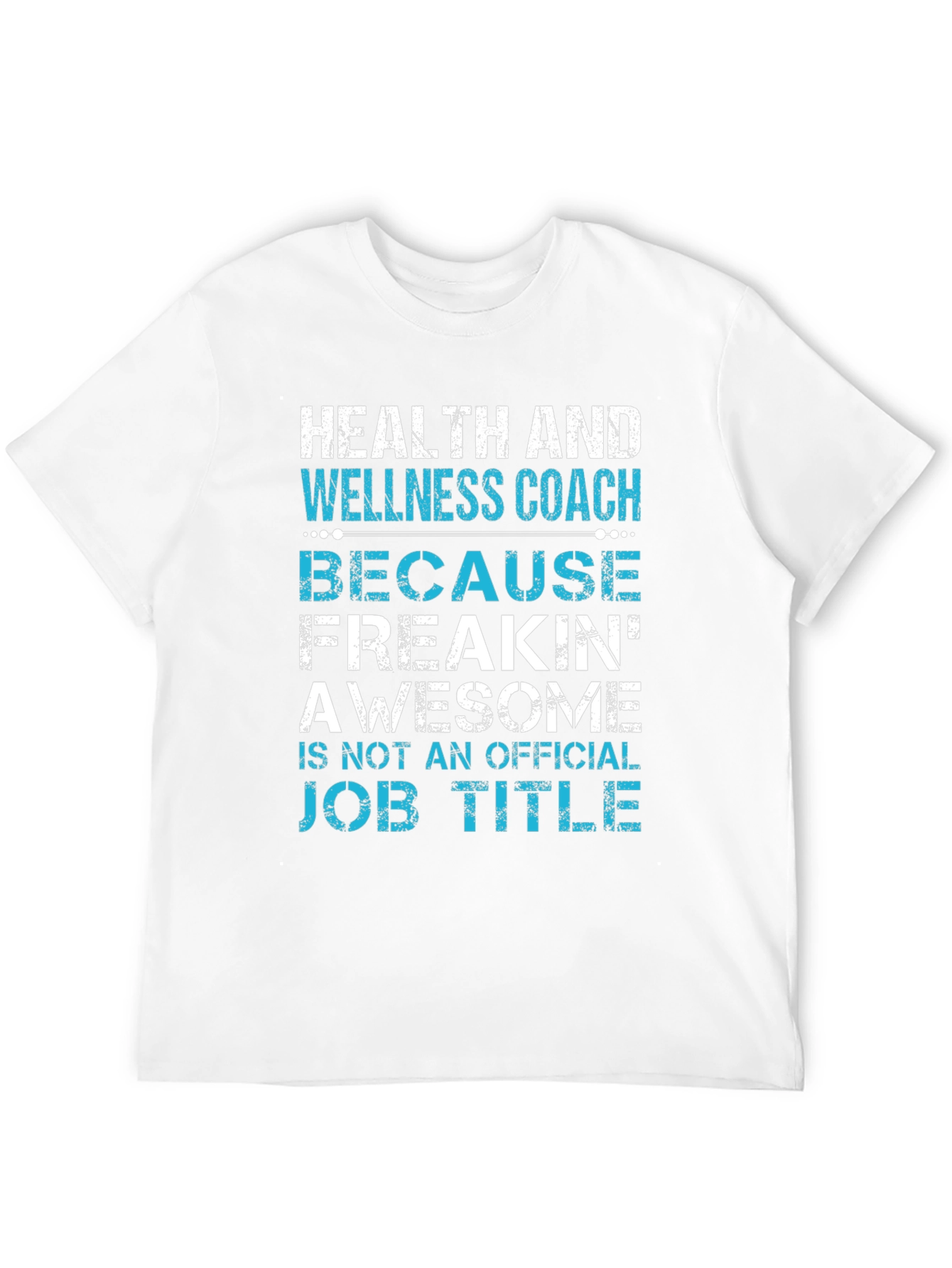 Black Health and Wellness Coach T-Shirt Funny Job Title Tee view 12