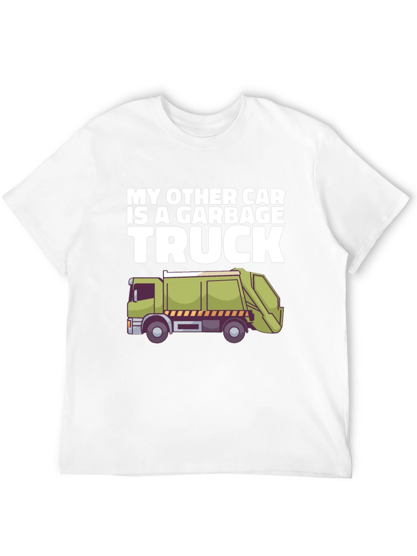 Black Garbage Truck T-Shirt - Funny Car Alternative Tee view 12
