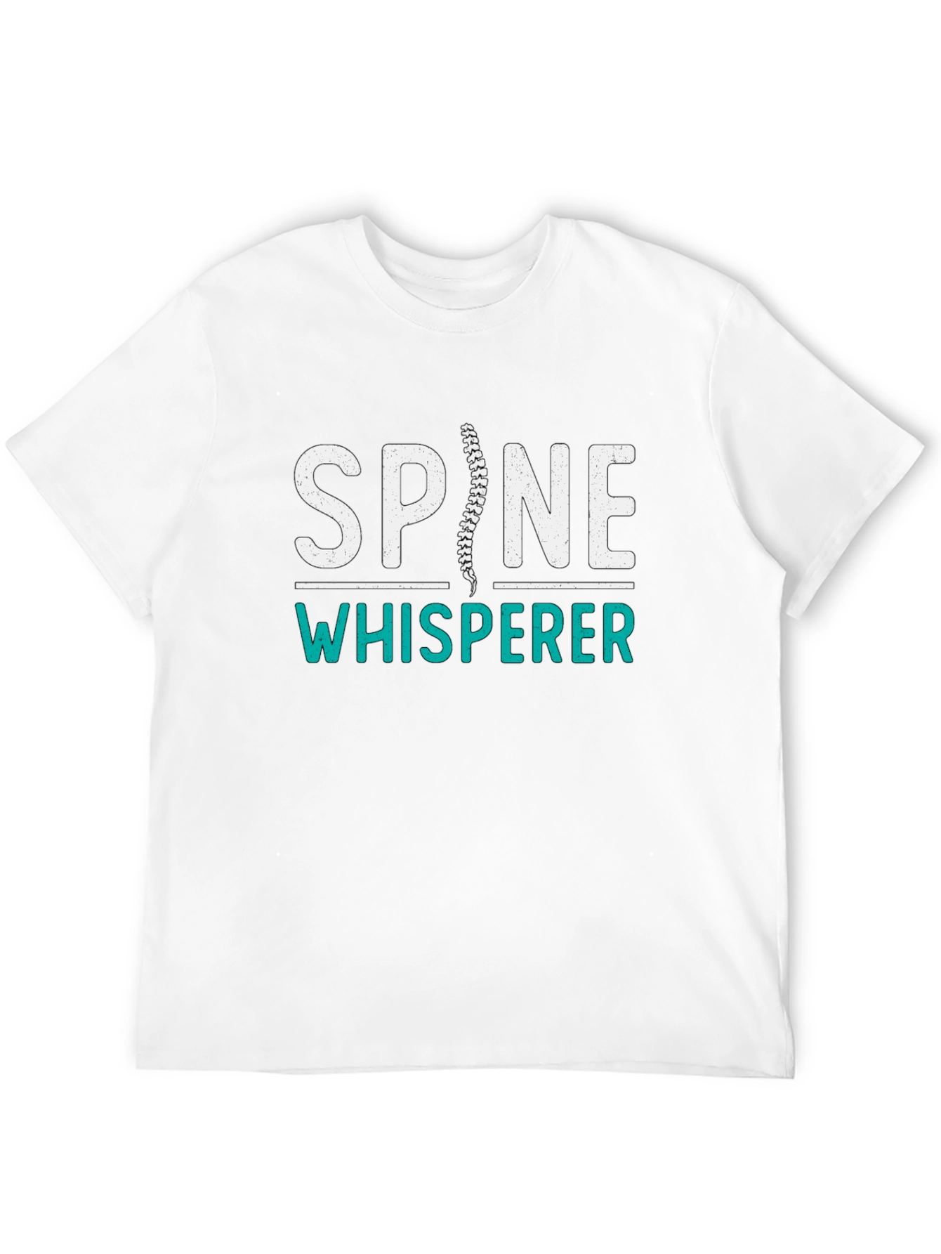 Black Spine Whisperer Graphic T-Shirt - Chiropractic Humor Tee view 12