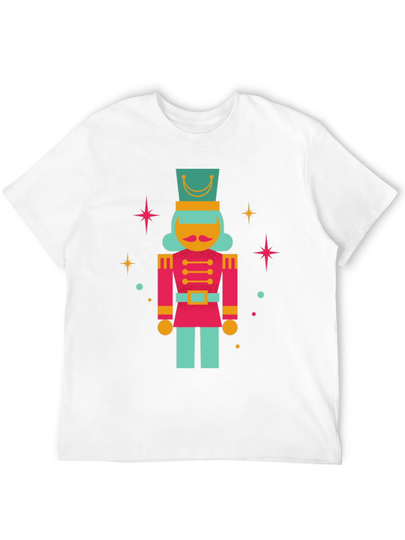 Black Retro Nutcracker T-Shirt - Holiday Style view 12